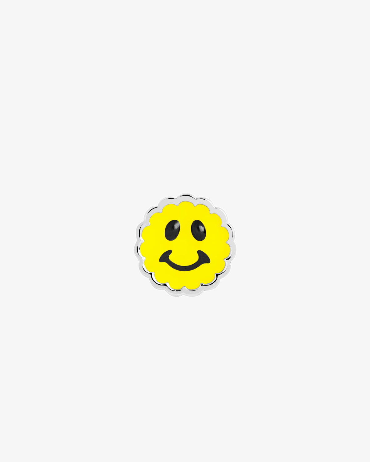 Maria Black Happy Coin Yellow Charm in 925 sterling silver