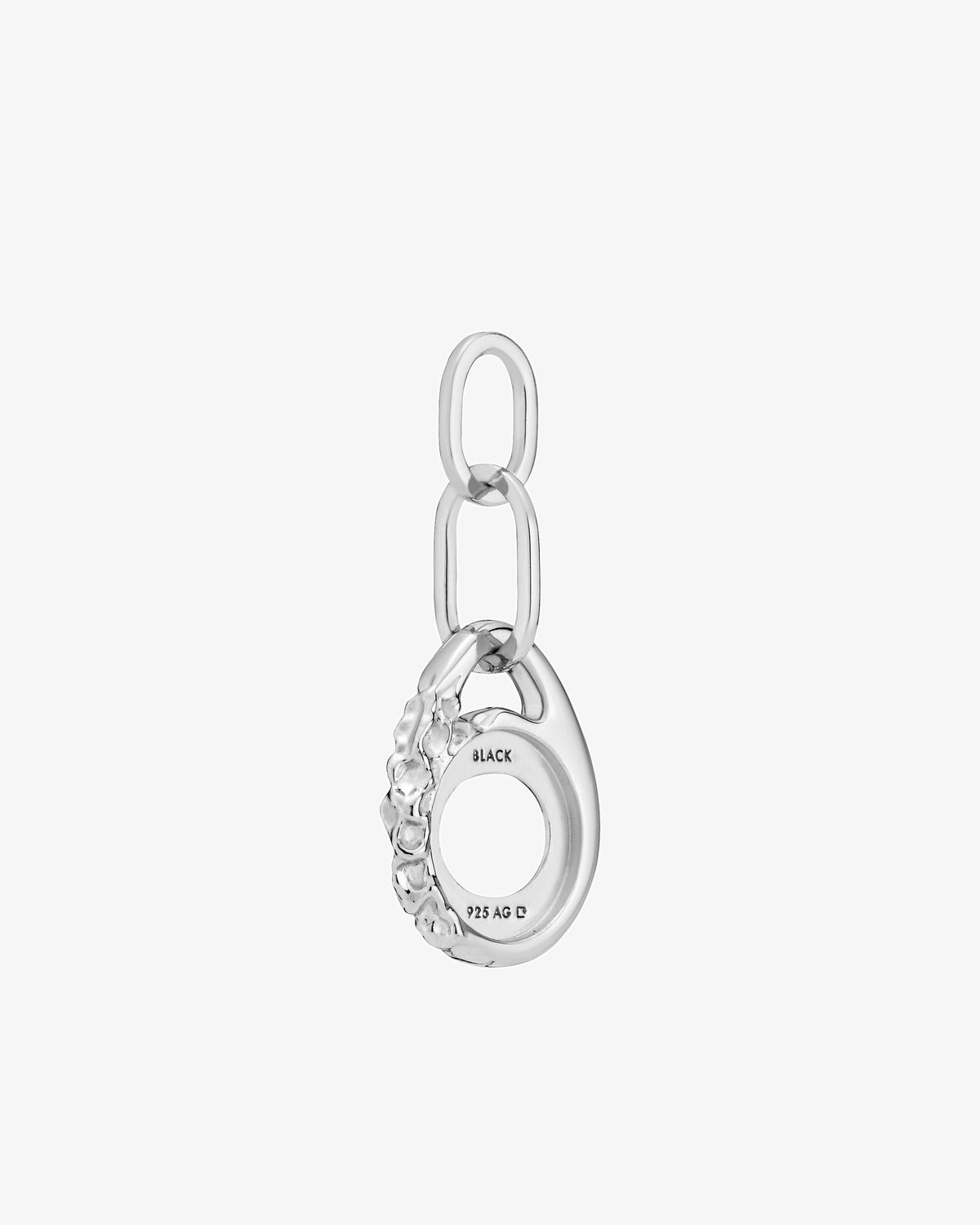 Maria Black June Charm in 925 sterling silver, angled view