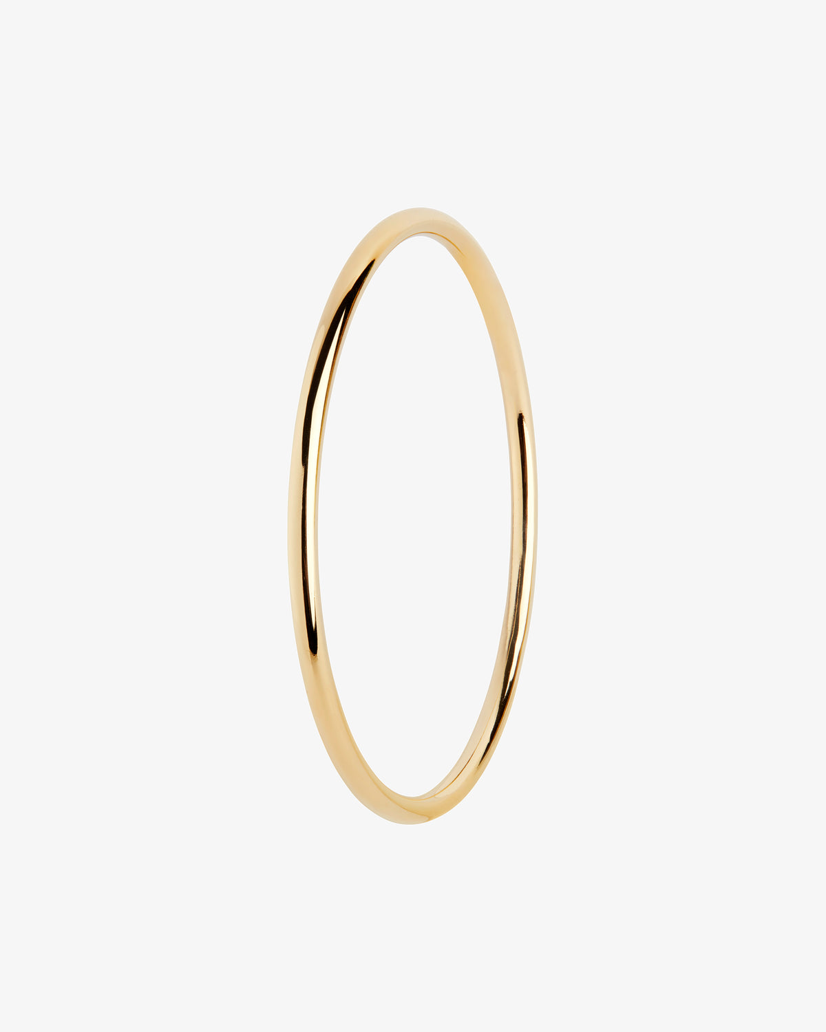 Maria Black Circle Rock 40 Charm in gold-plated sterling silver