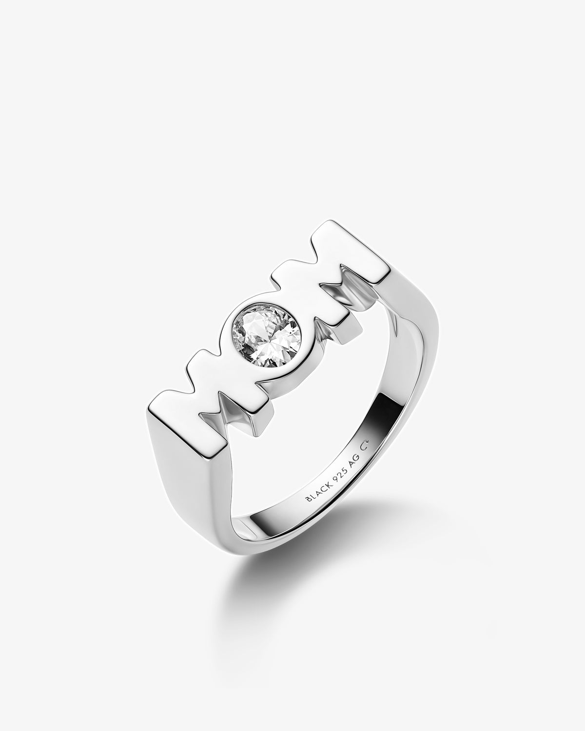 Maria Black Mom Royal Ring in 925 sterling silver