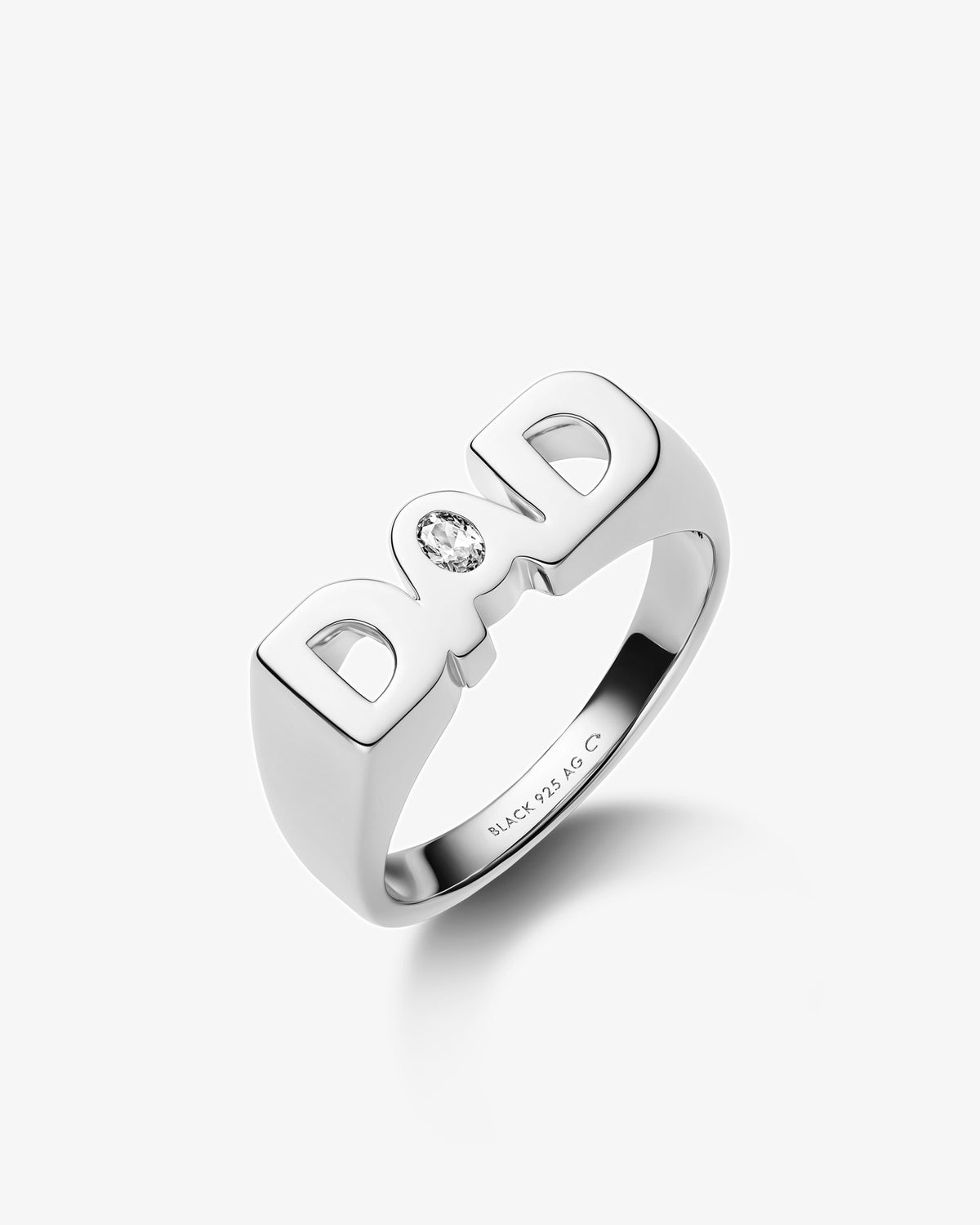 Maria Black Dad Royal Ring in 925 sterling silver