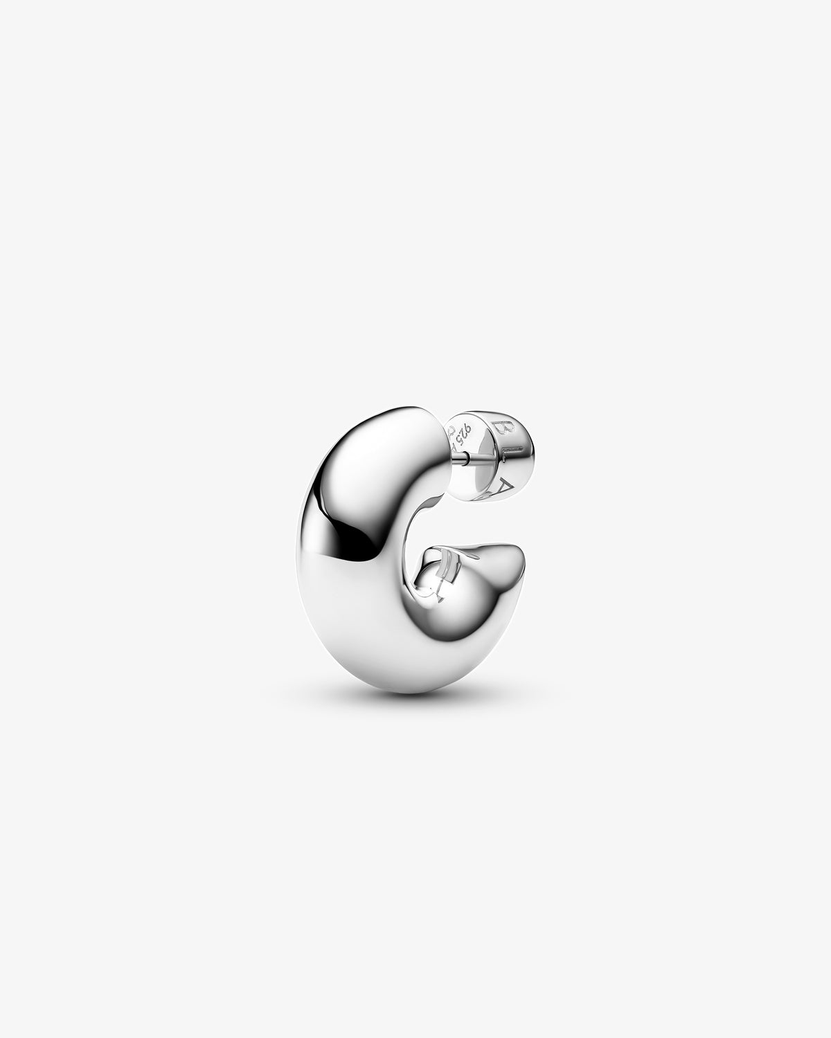 Maria Black Prima Large Hoop Single Earring in 925 sterling silver