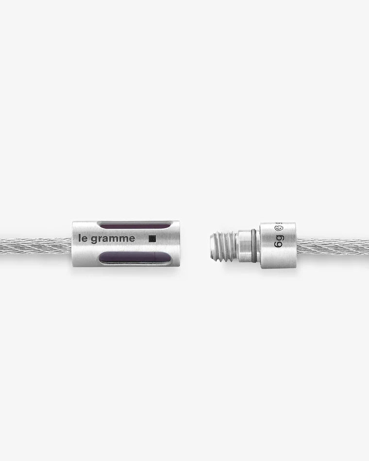 9g Iridiscent Punched Cable Bracelet