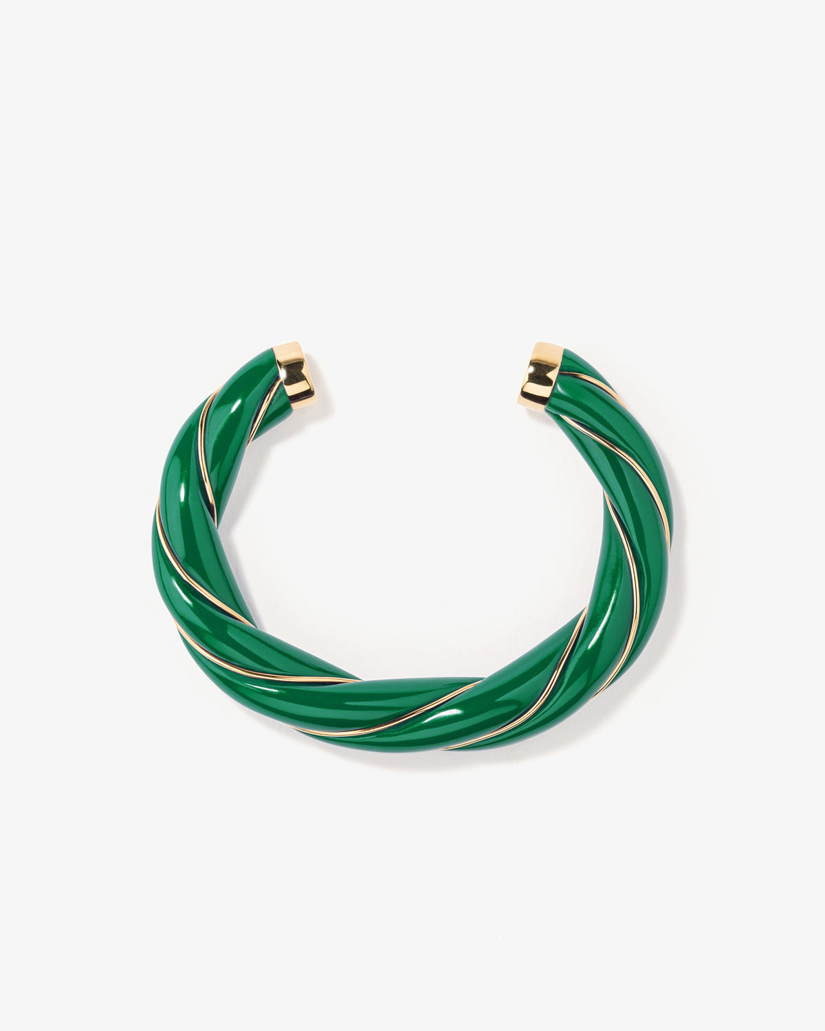 Aurelie Bidermann Emerald Green Diana Bracelet