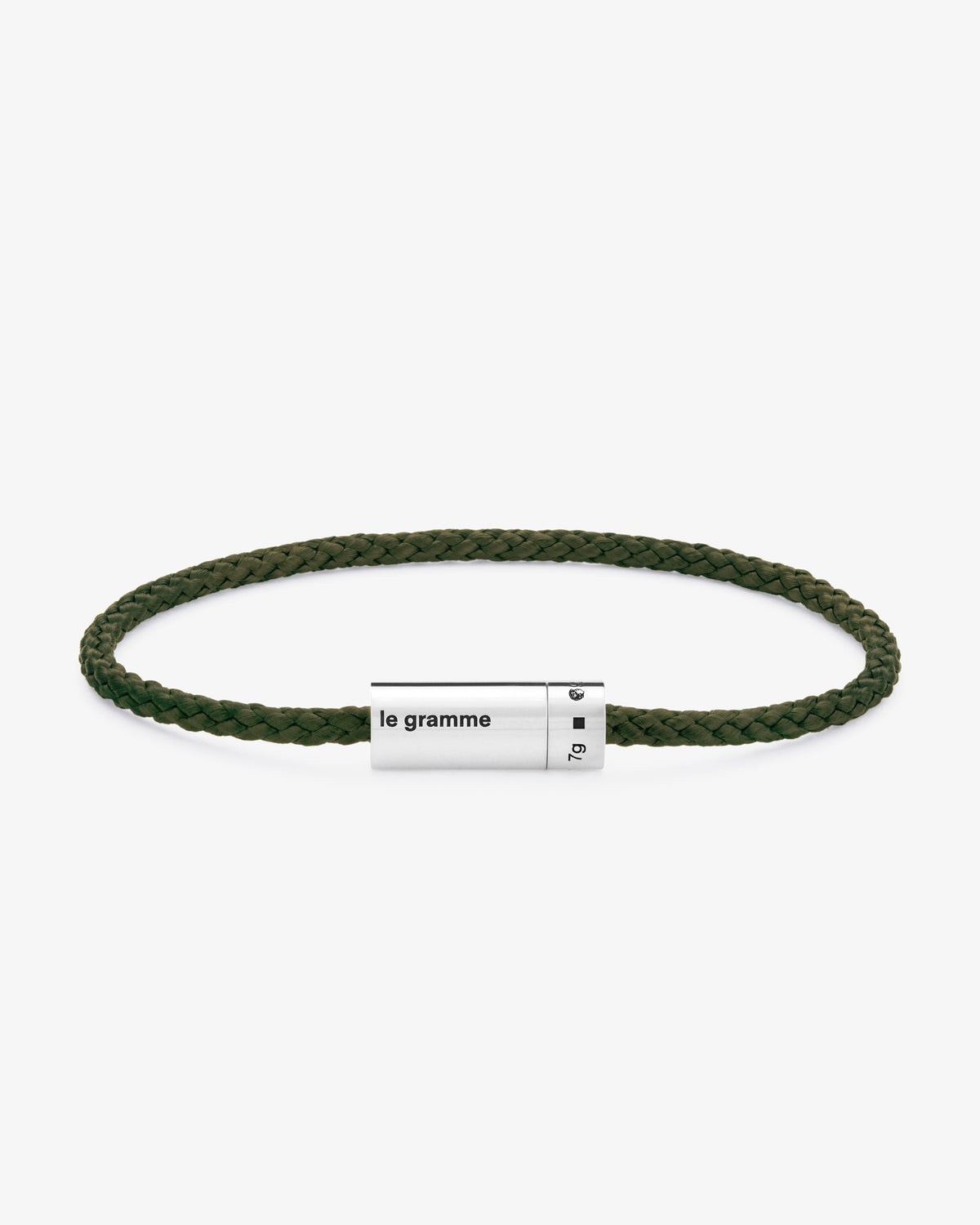 Le gramme 7g polished khaki nato bracelet