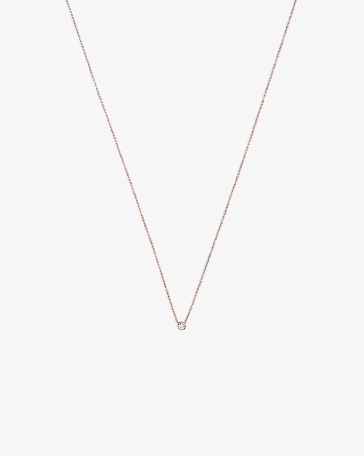 Wouters & Hendrix Gold 18K White Gold Diamond Pendant Necklace