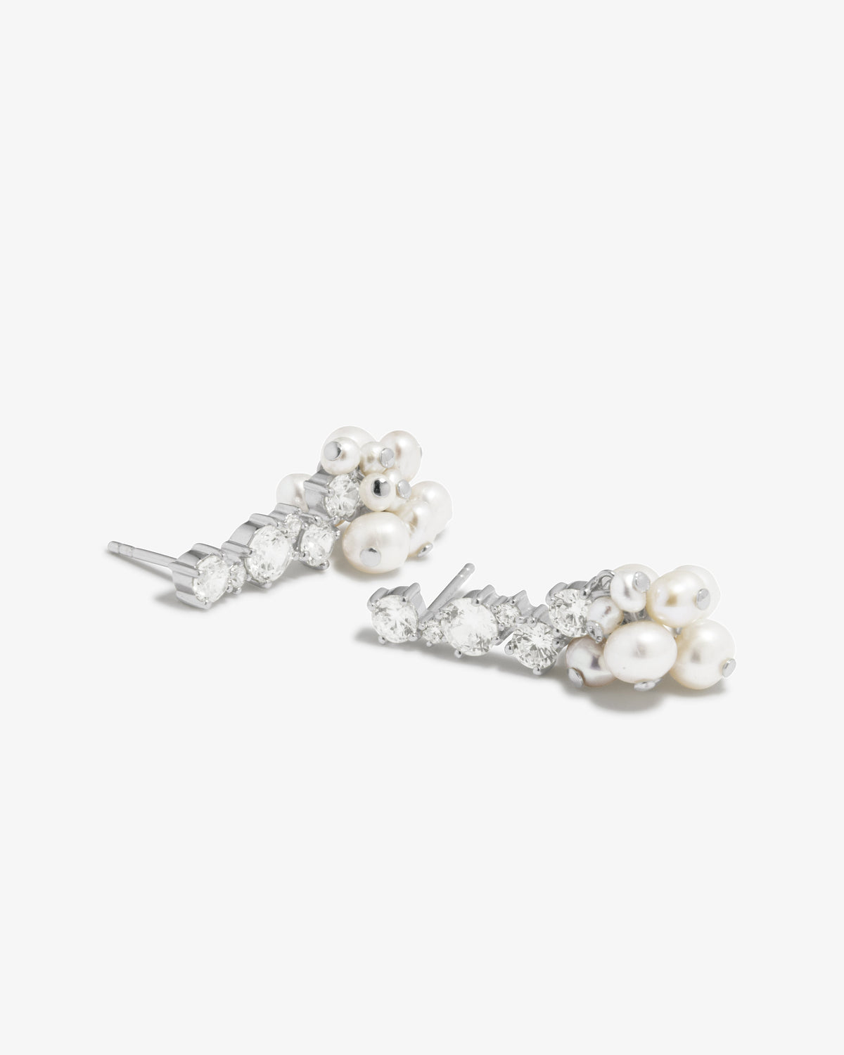 Completed Works – Pearl Eearrings
