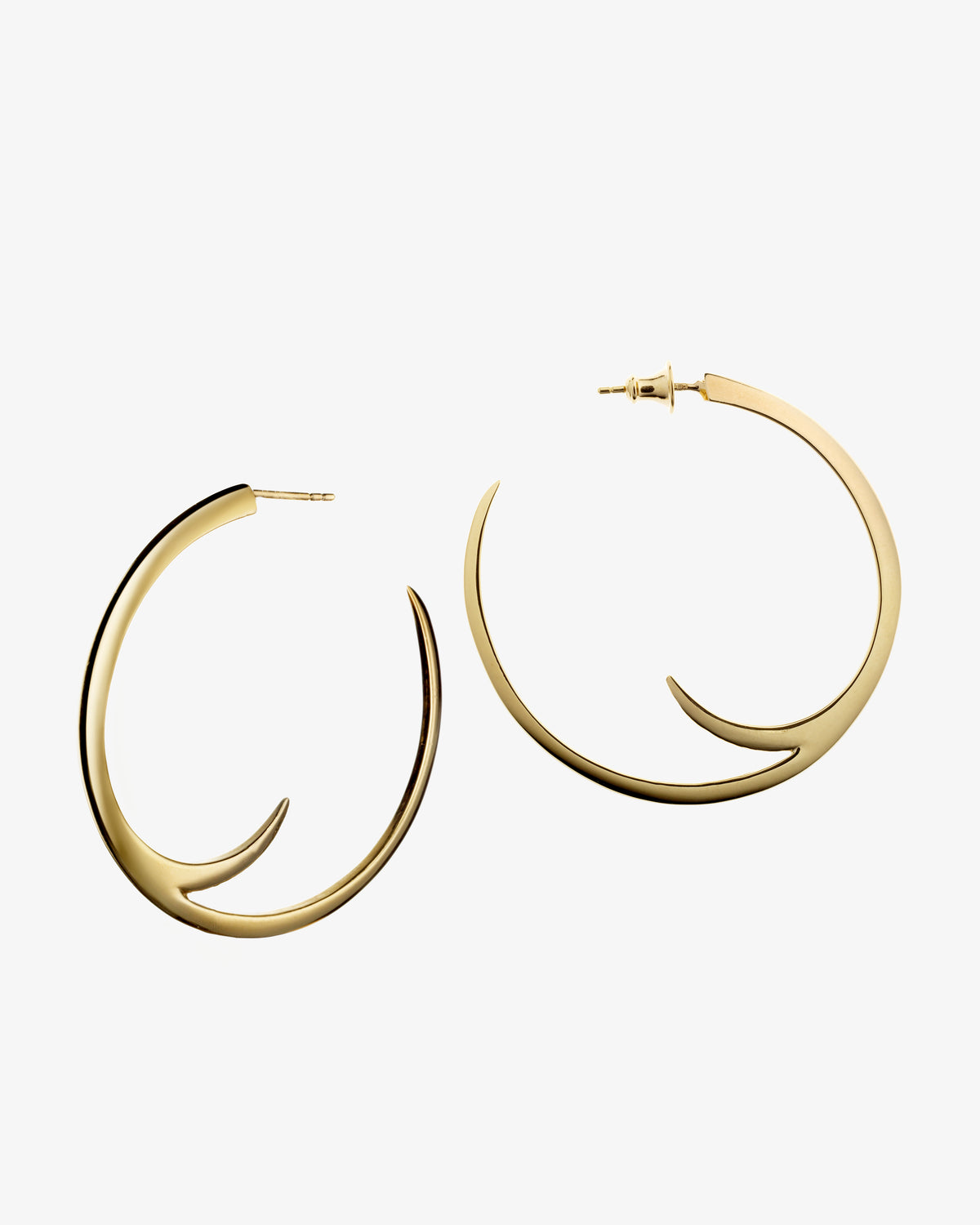 Talon Cat Claw Large Hoop Earrings