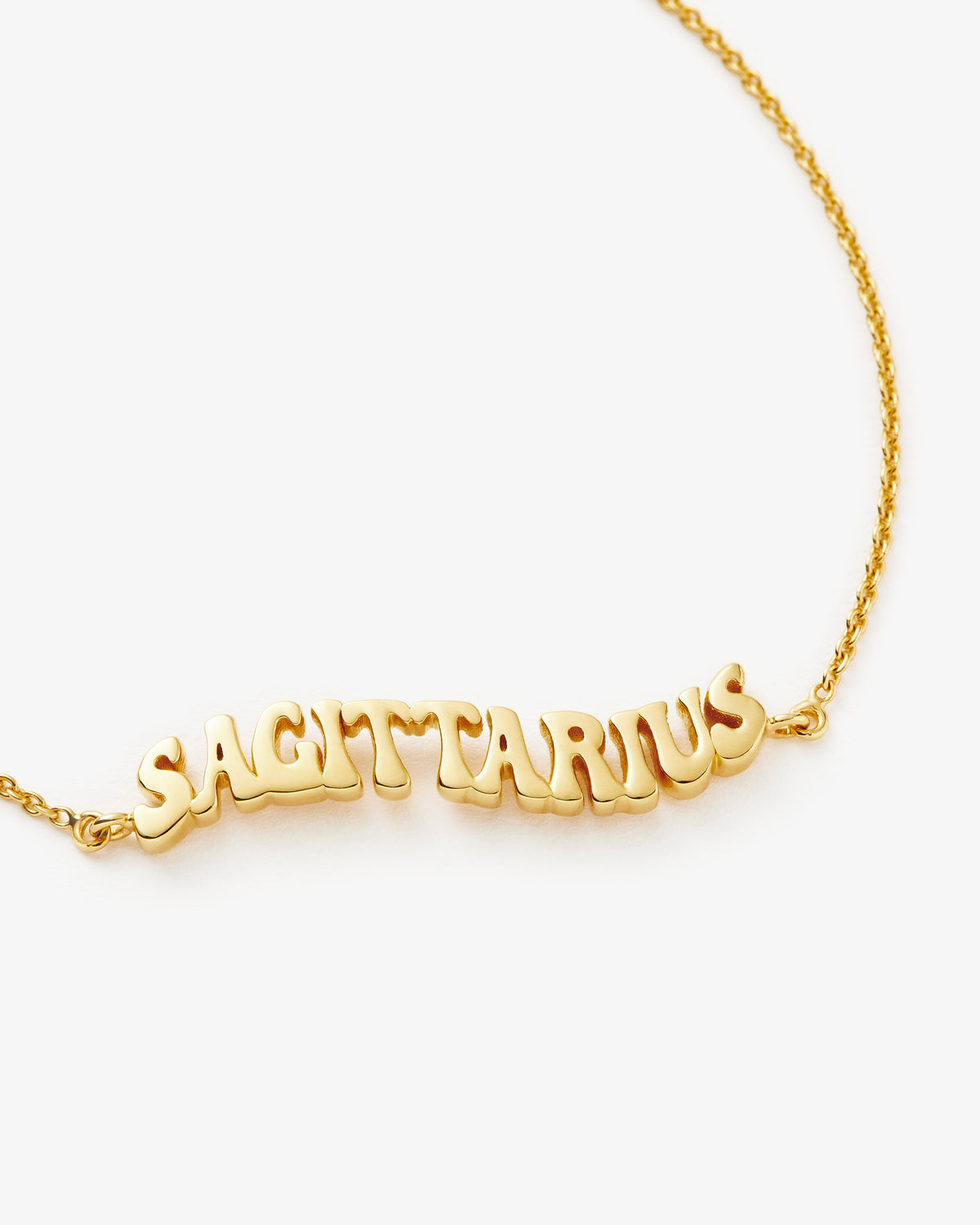 Missoma Sagittarius Zodiac Bracelet in gold-plated sterling silver, view 2