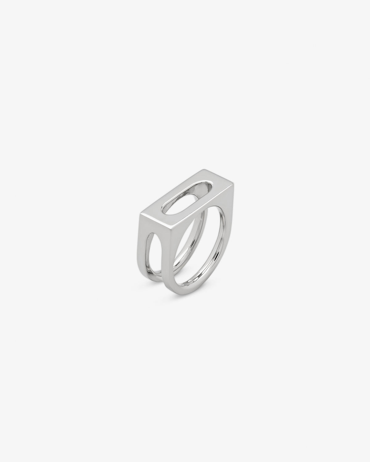 Tom Wood Cage Ring Single in 925 sterling silver