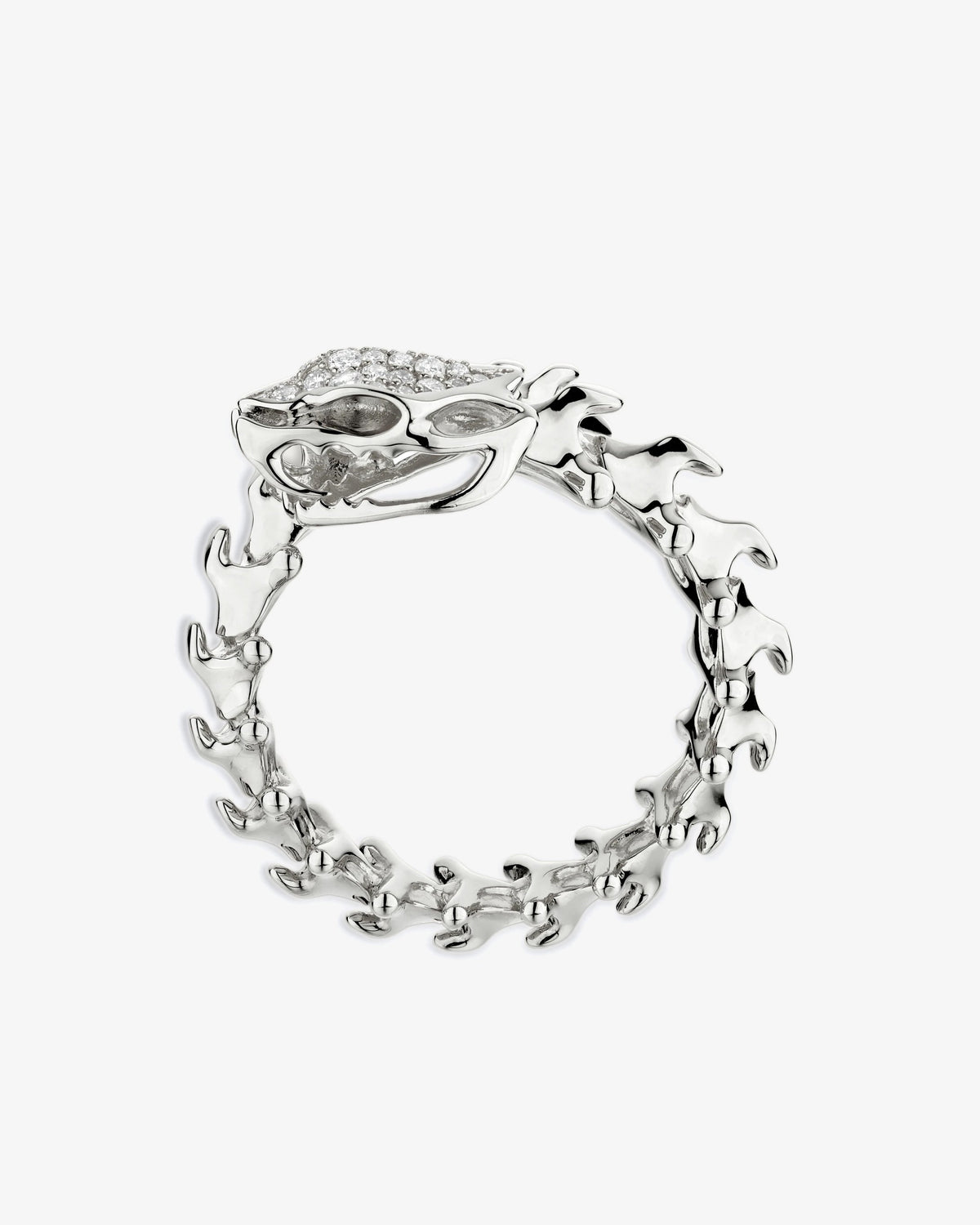 Shaun Leane Serpent's Trace Wrap Diamond Pave Ring