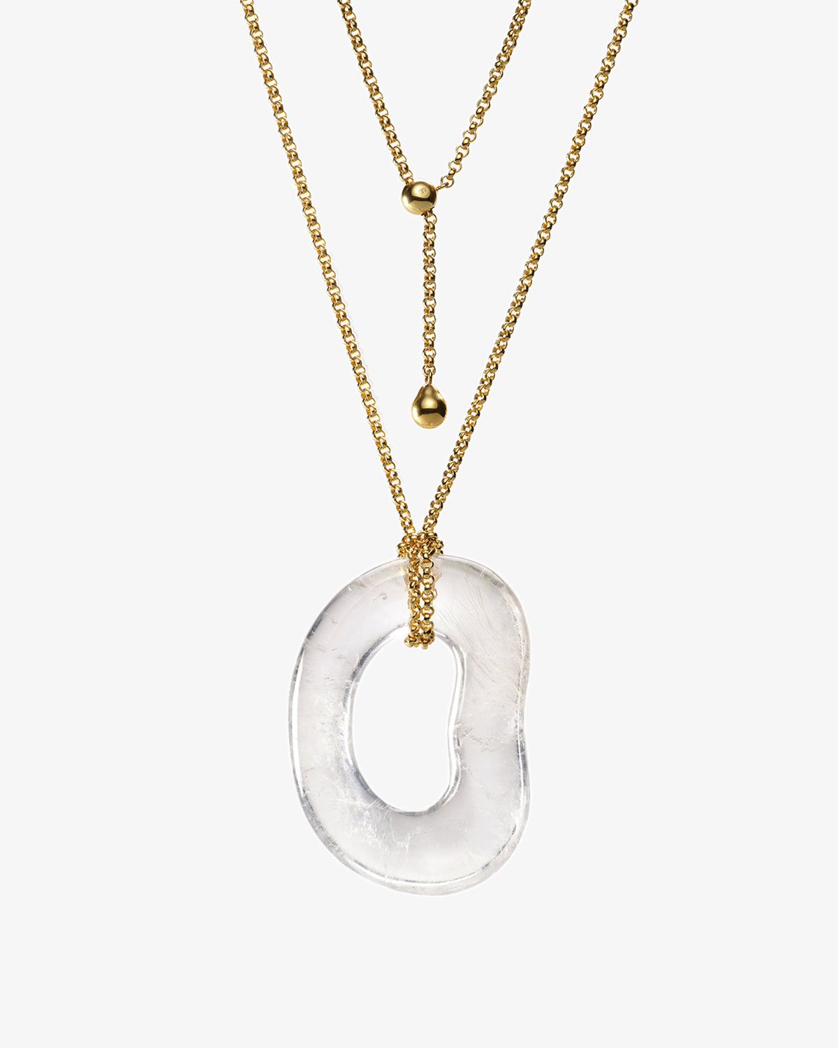 Charlotte Chesnais Shima Rock Crystal Pendant