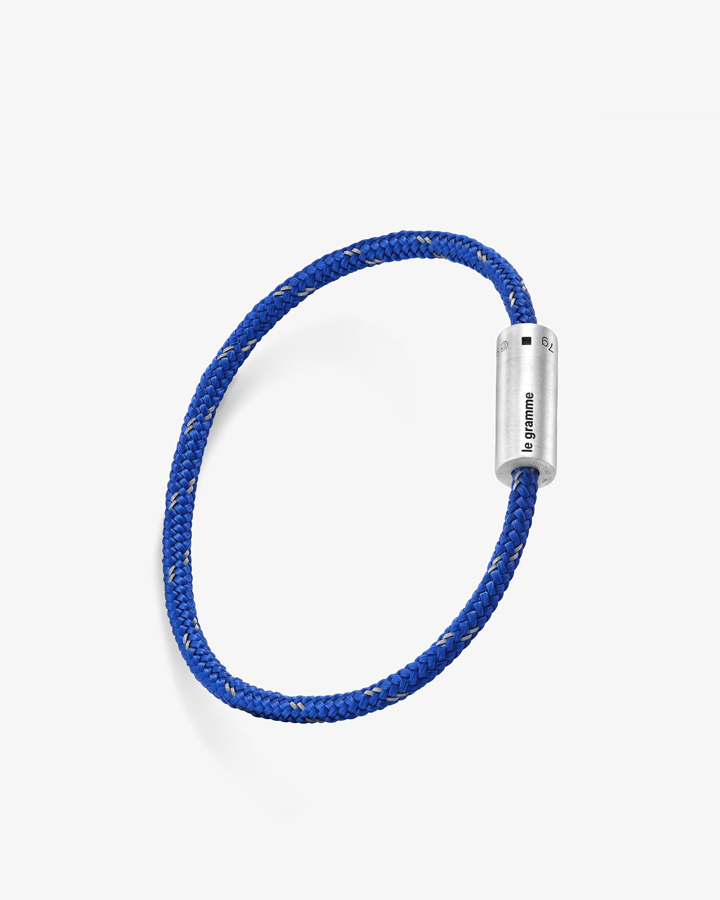 Le gramme 7g brushed blue royal technical nato bracelet