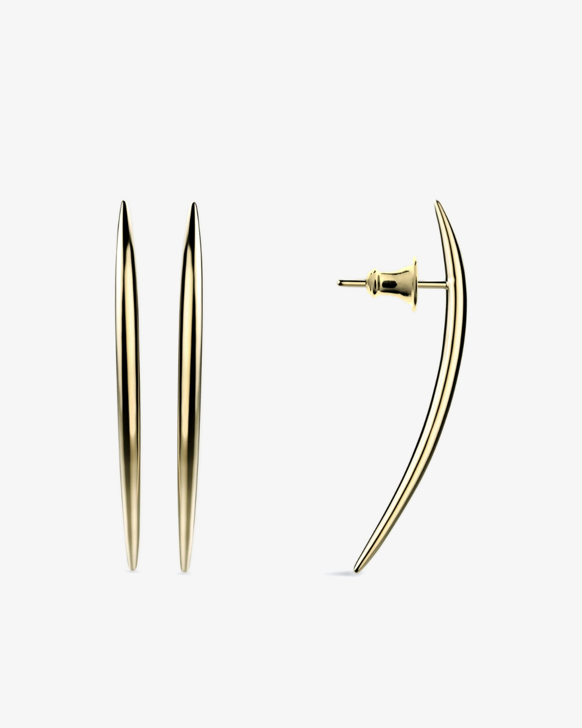 Shaun Leane Quill Long Drop Earrings