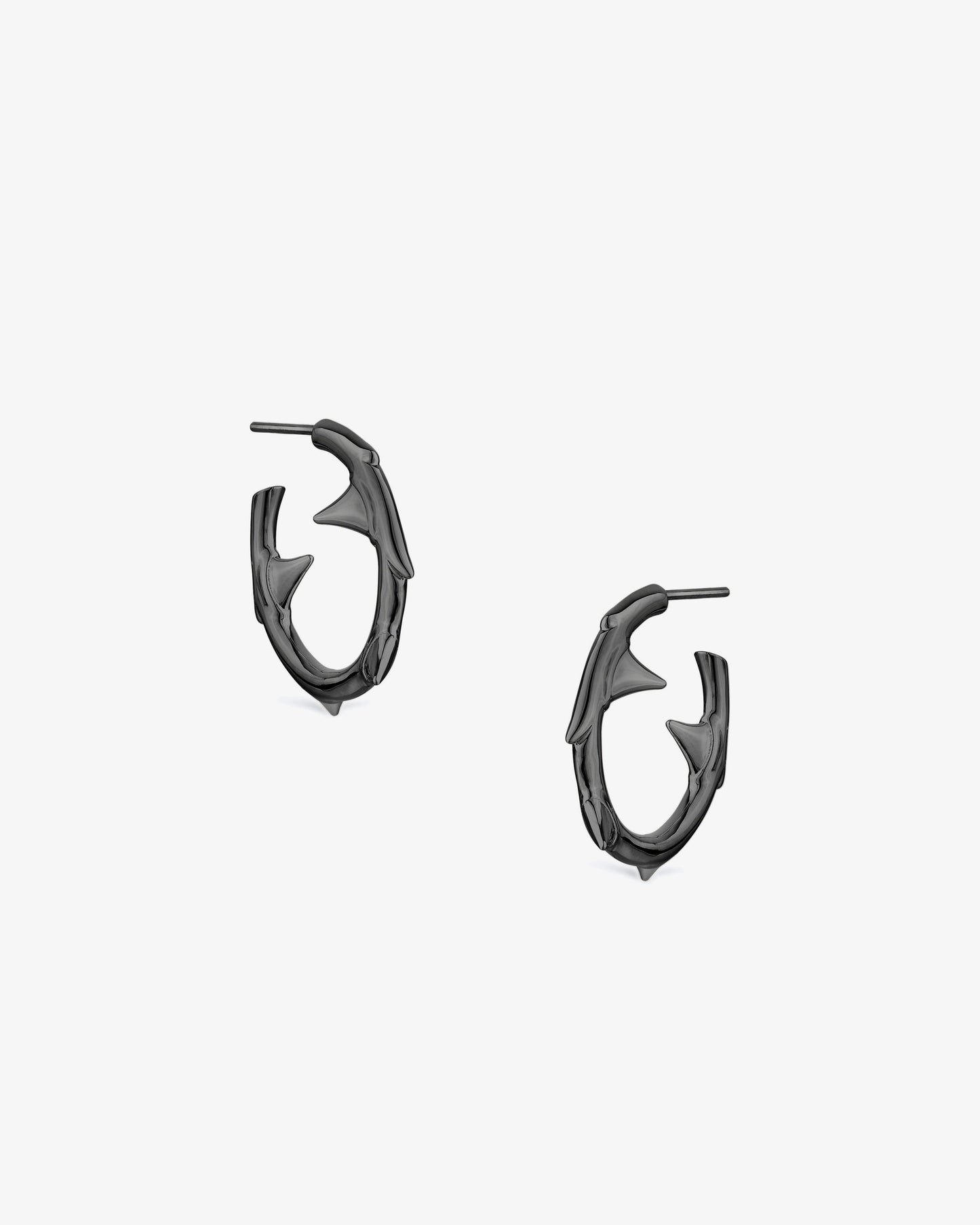 Shaun Leane Rose Thorn Small Hoop Earrings