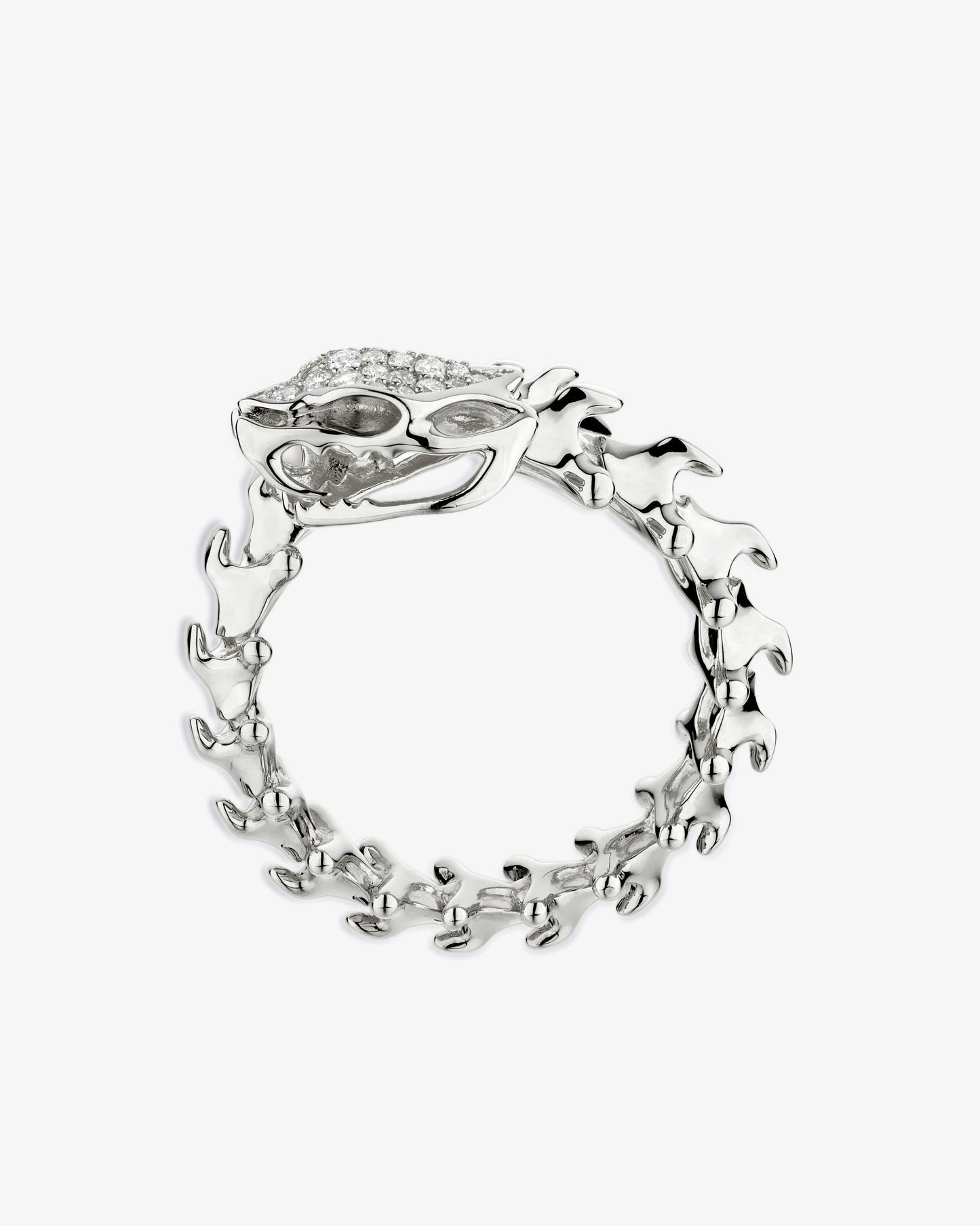Shaun Leane Serpent's Trace Wrap Diamond Pave Ring