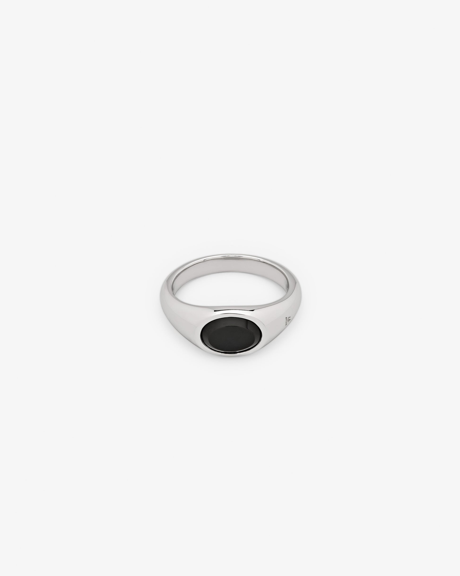 Tom Wood Joe Ring Polished Onyx