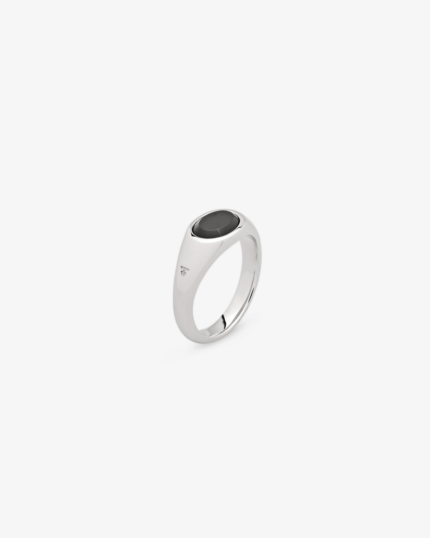 Tom Wood Joe Ring Polished Onyx