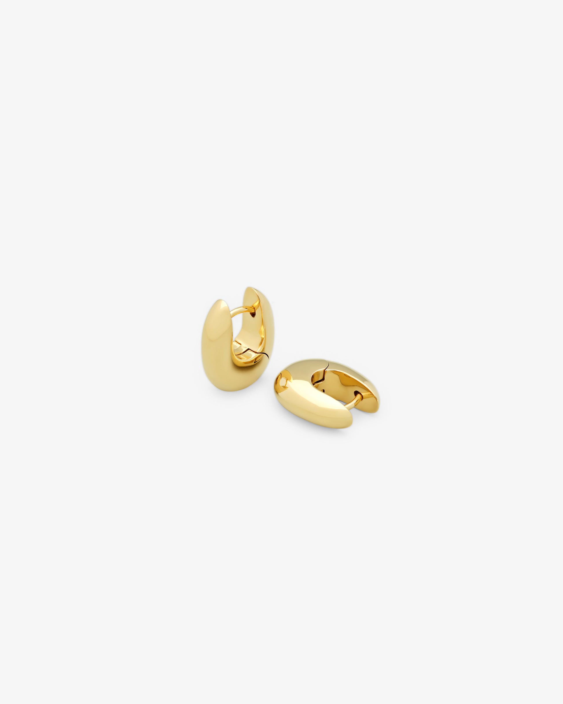 Tom Wood Pebble Hoops Small