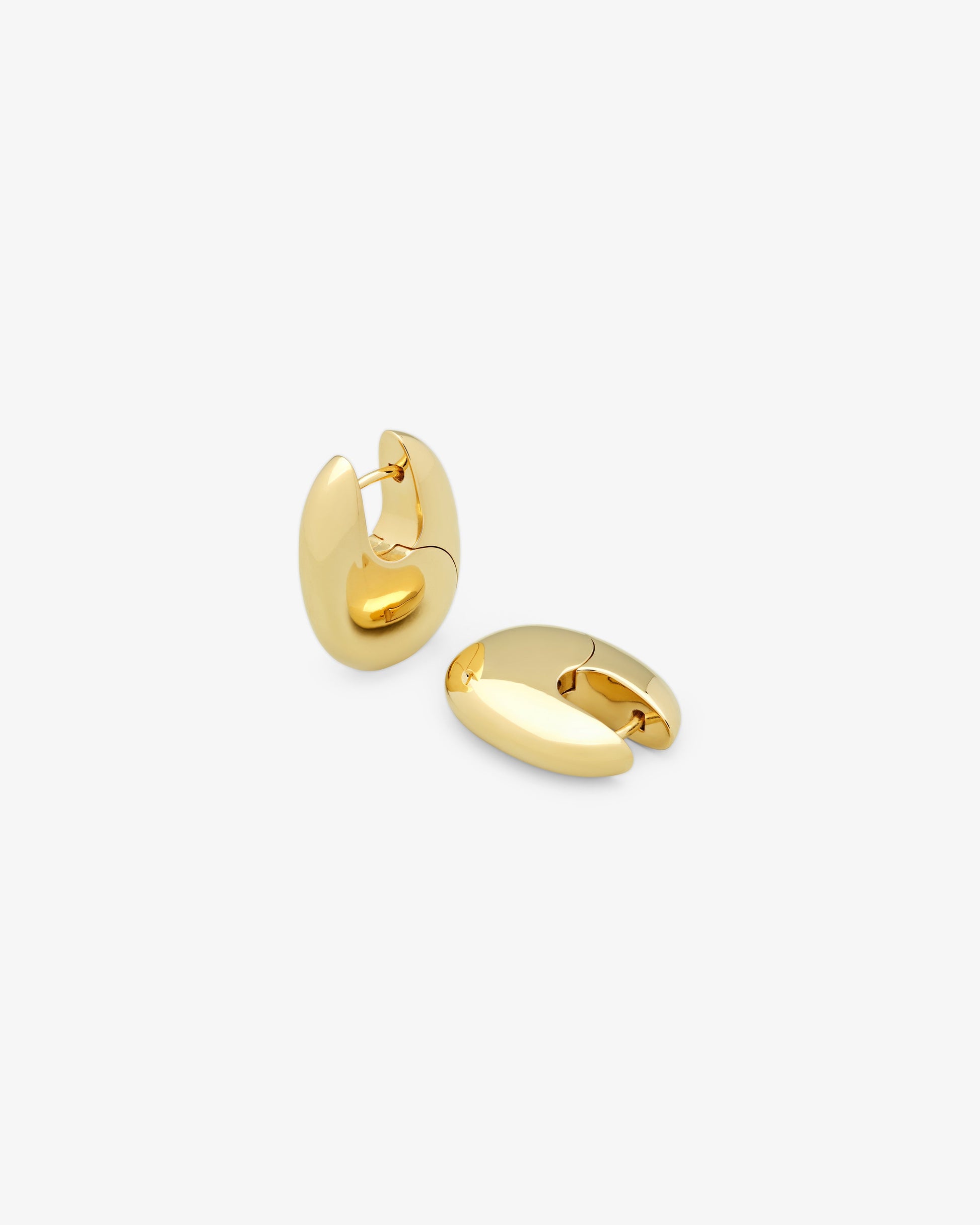 Tom Wood Pebble Hoops Medium