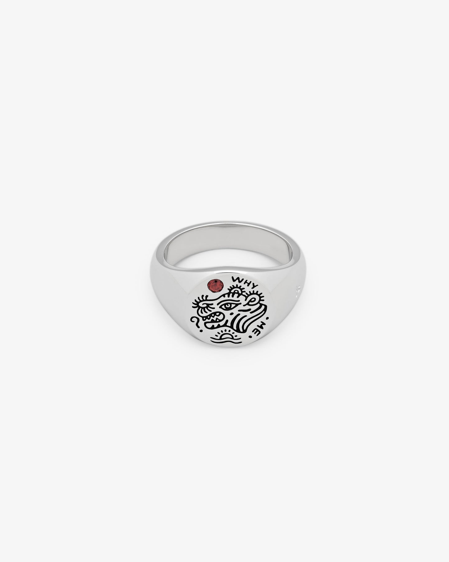 Why Me Ring Garnet