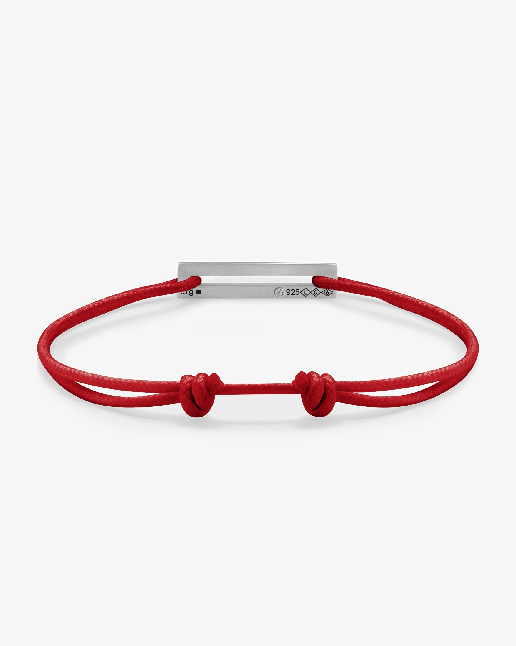 Le gramme 7g red cord bracelet
