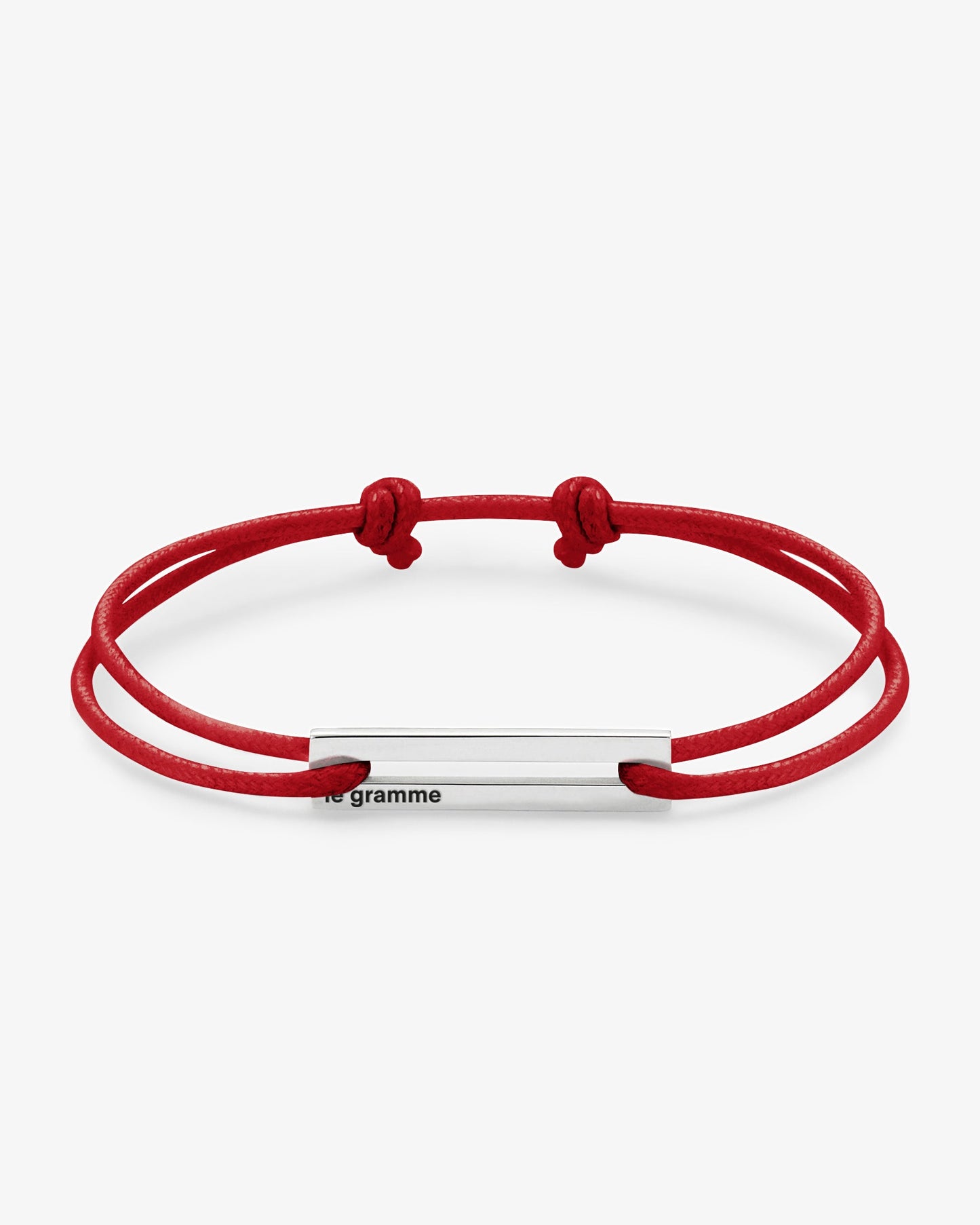Le gramme 7g red cord bracelet