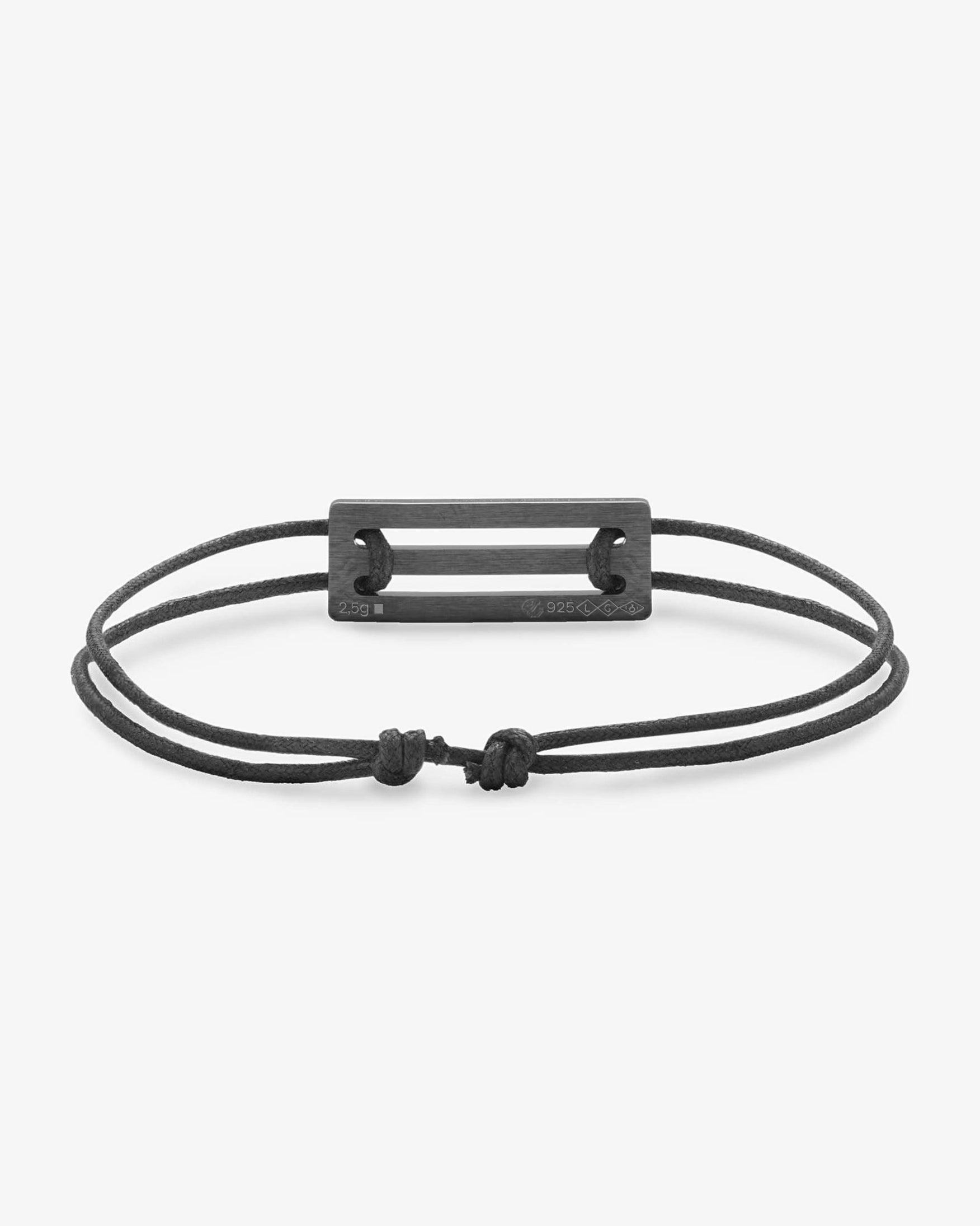 Le gramme 7g ceramic cord bracelet