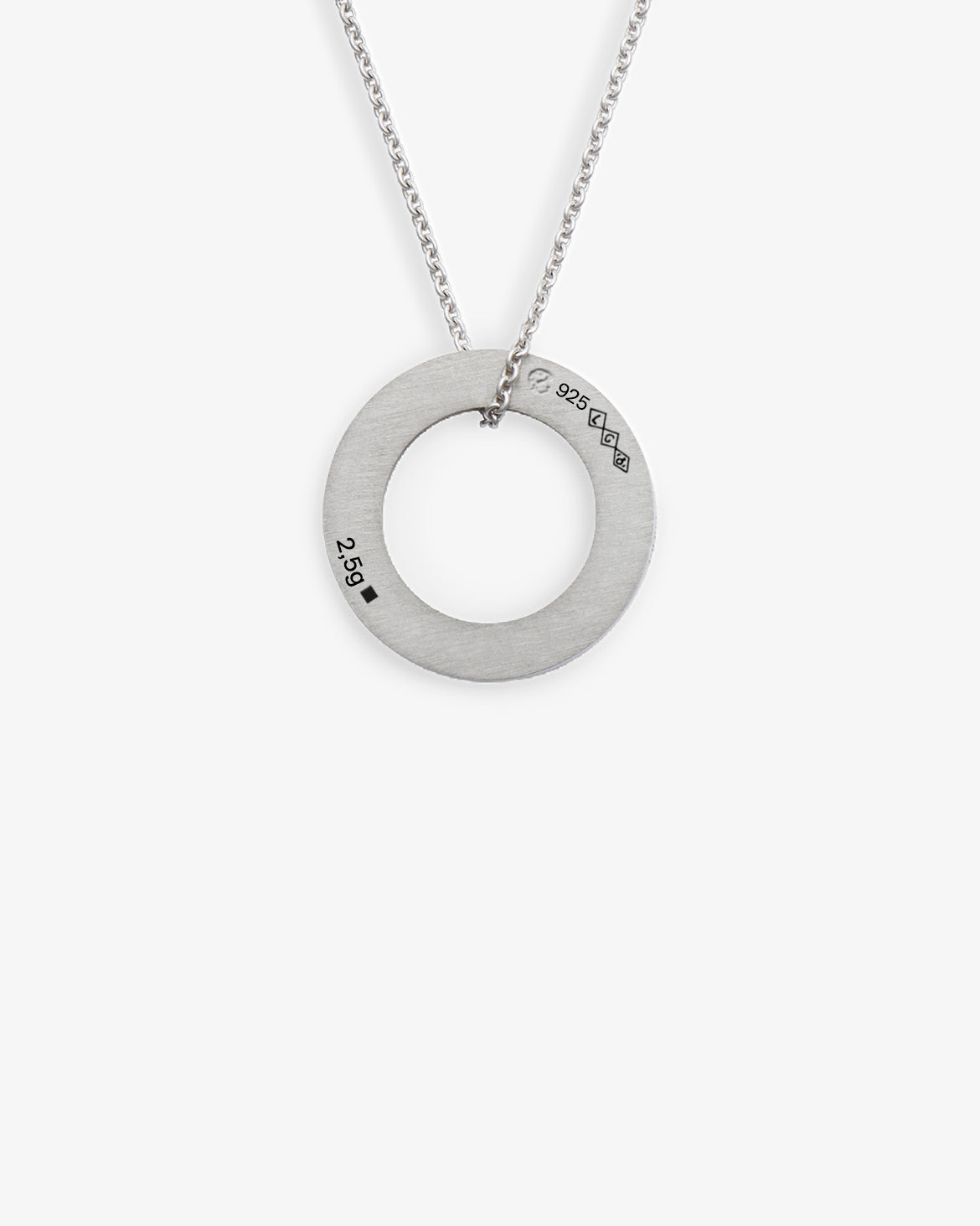 Le gramme 5g round necklace