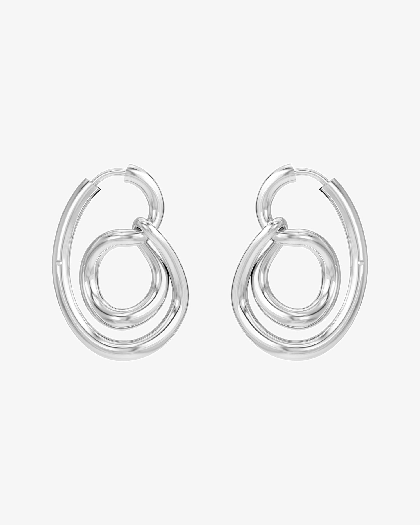 Lasso Hoop Earrings