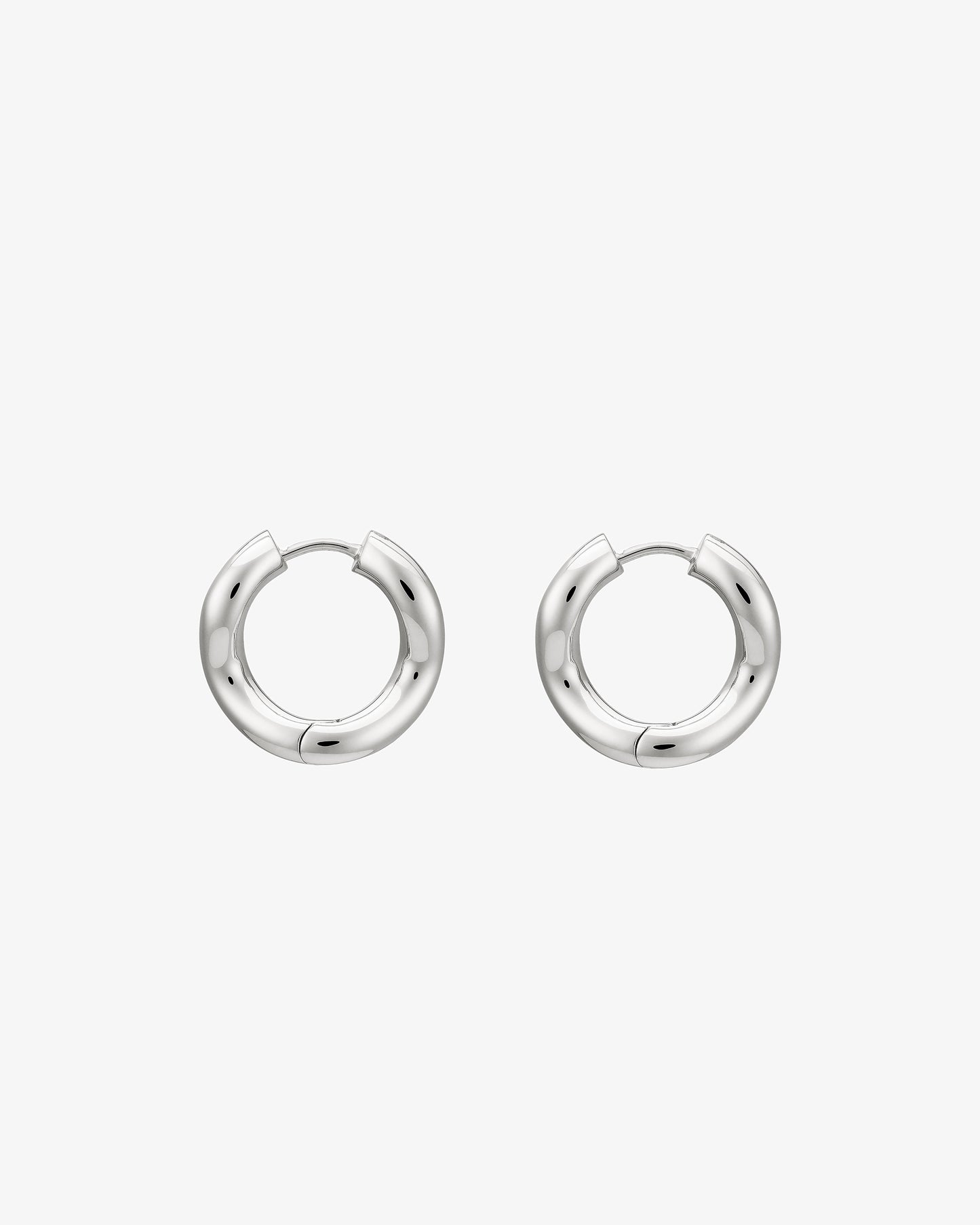 Wave Hoop Earrings