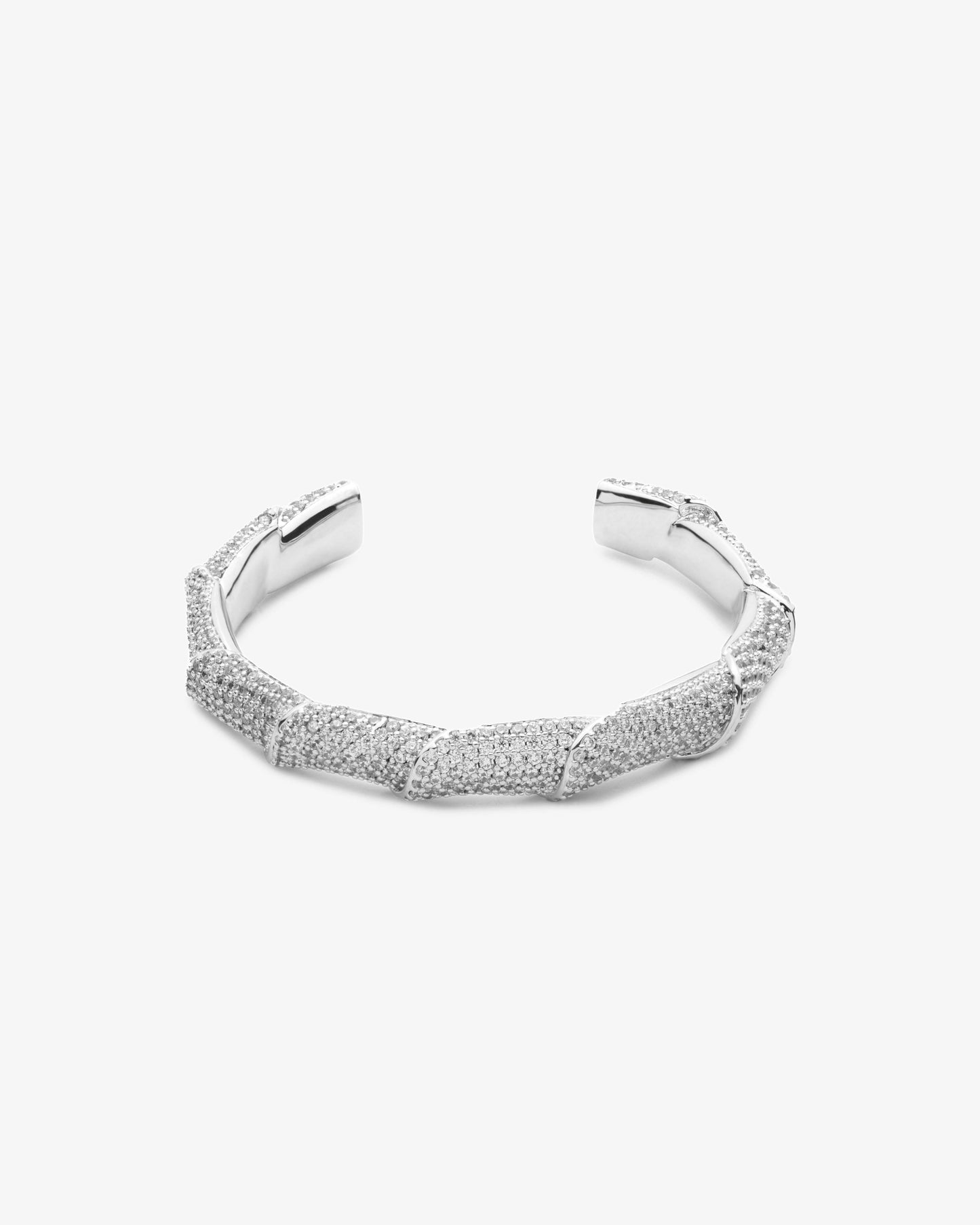 Eddie Borgo Pavé Scroll Cuff Bracelet