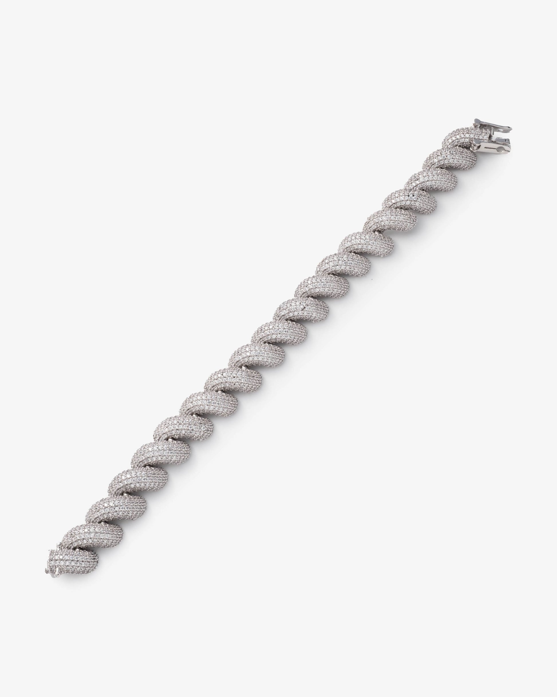Eddie Borgo Torsade Pavé Bracelet