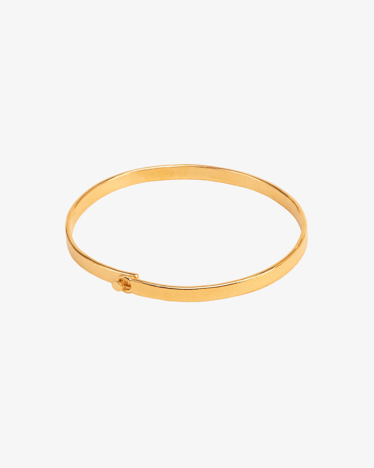 Wouters & Hendrix Hammered Bracelet, side view