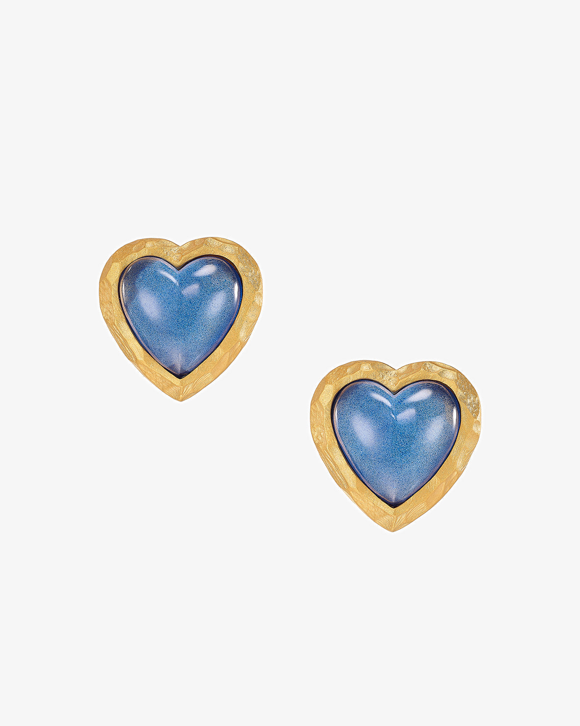 Anabela Chan Blueberry Heart Earrings