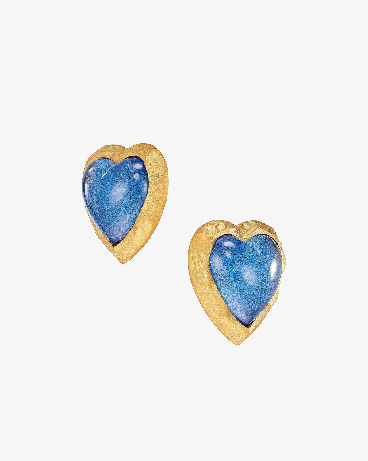 Anabela Chan Blueberry Heart Earrings