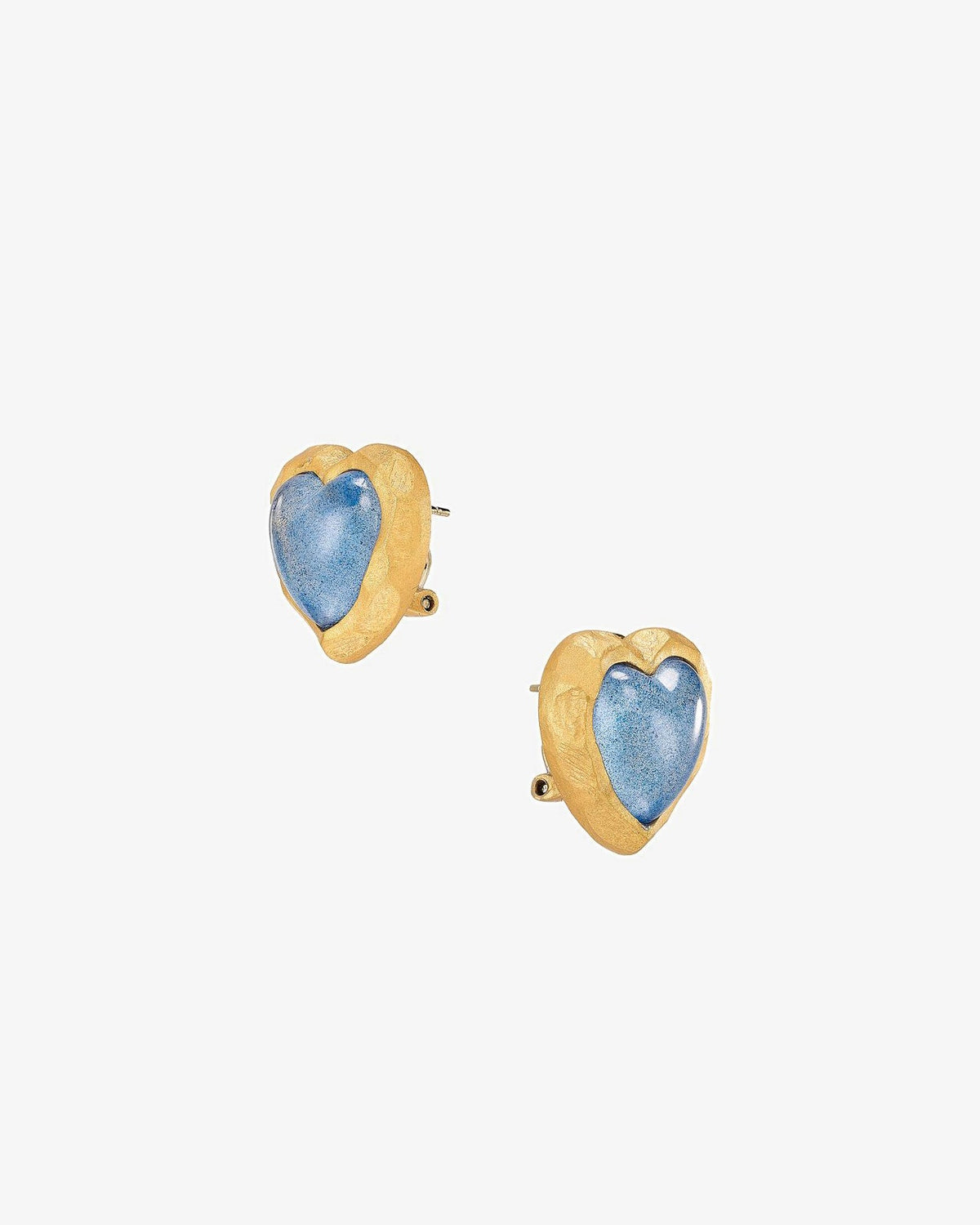 Anabela Chan Blueberry Heart Studs