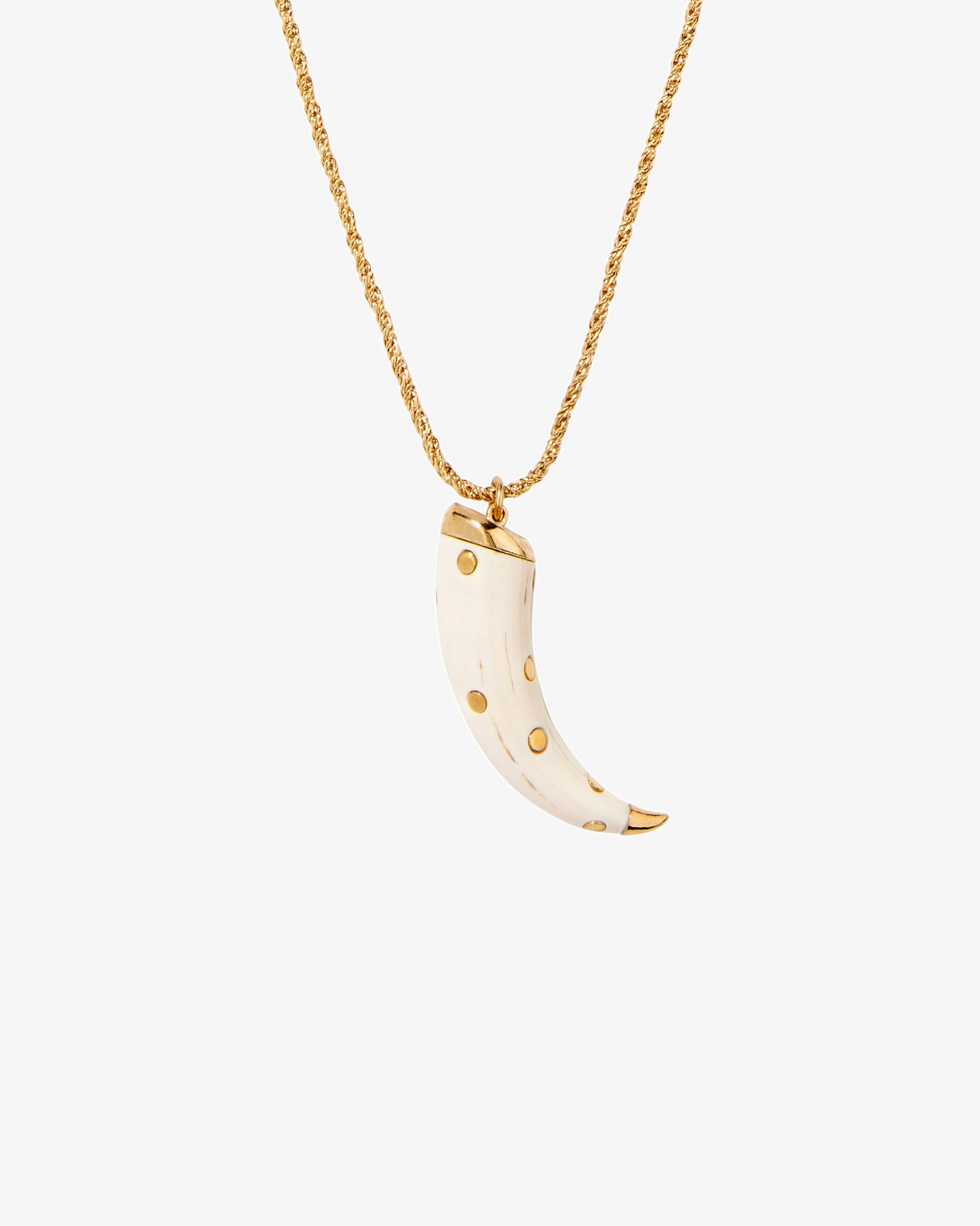 Aurelie Bidermann Ivory Caftan Necklace