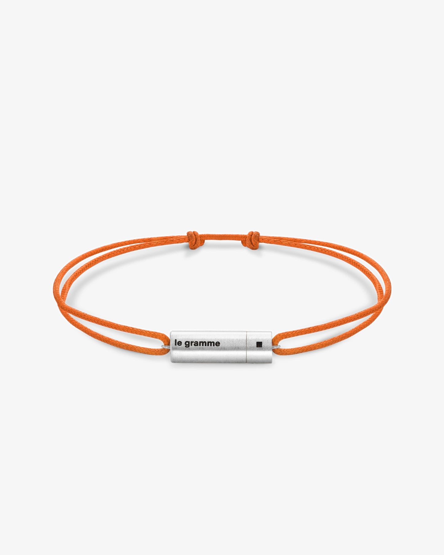 Le gramme 5g cable orange cord bracelet