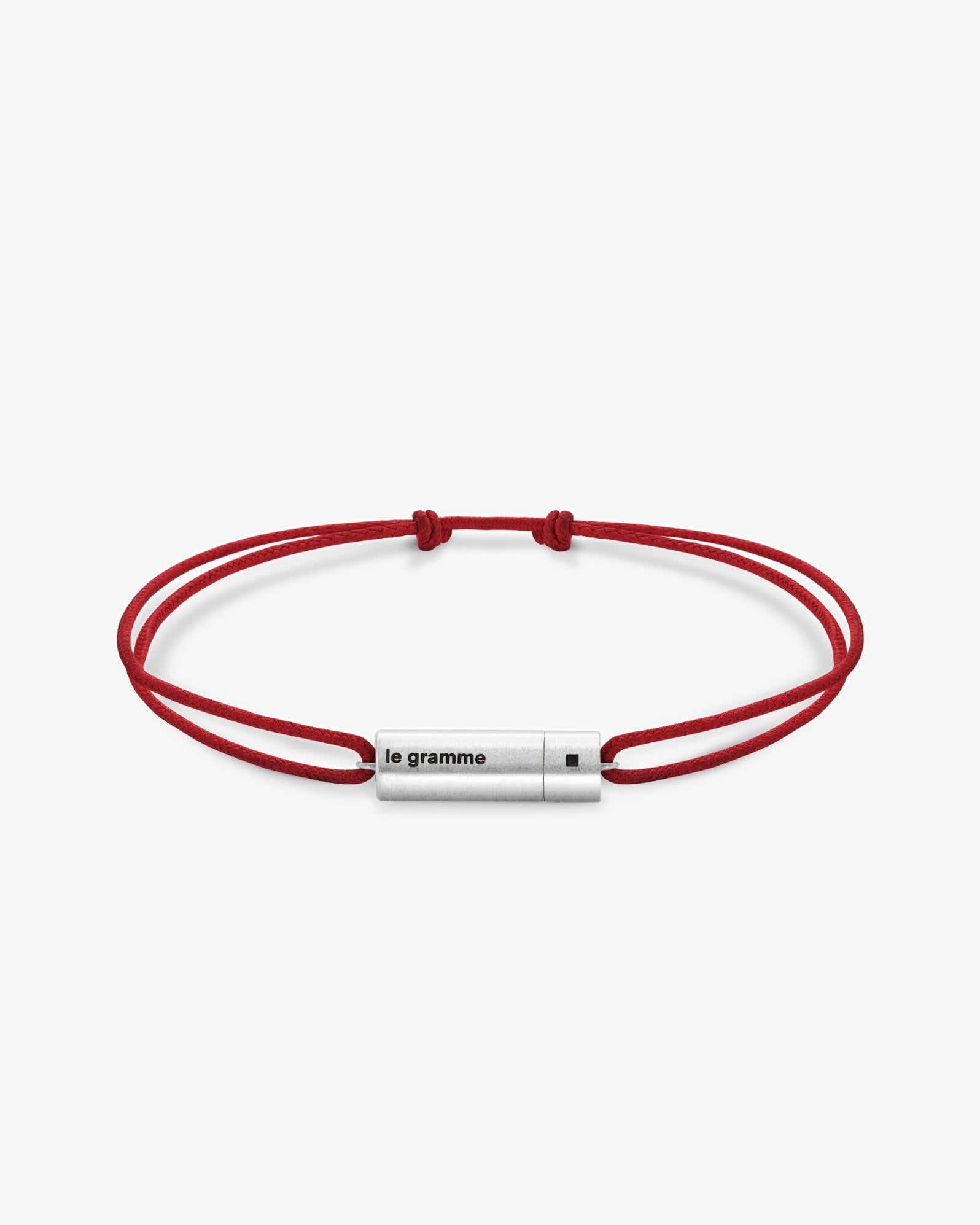 Le gramme 5g cable red cord bracelet