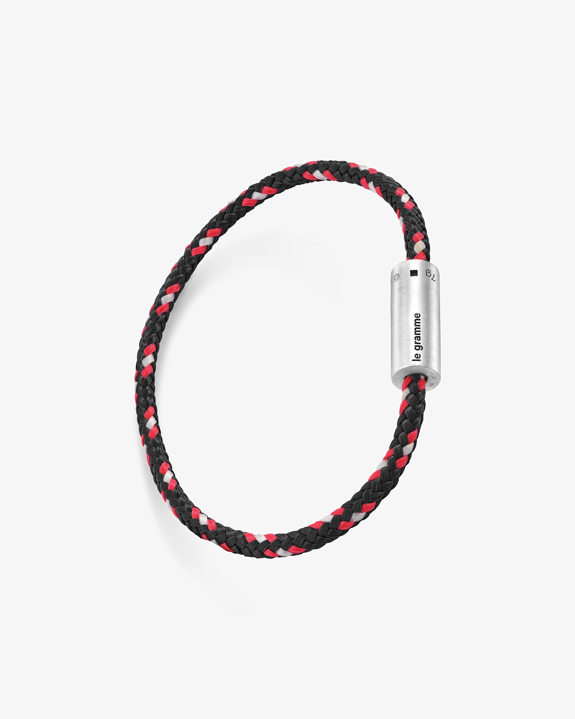 Le gramme 7g brushed black technical nato bracelet