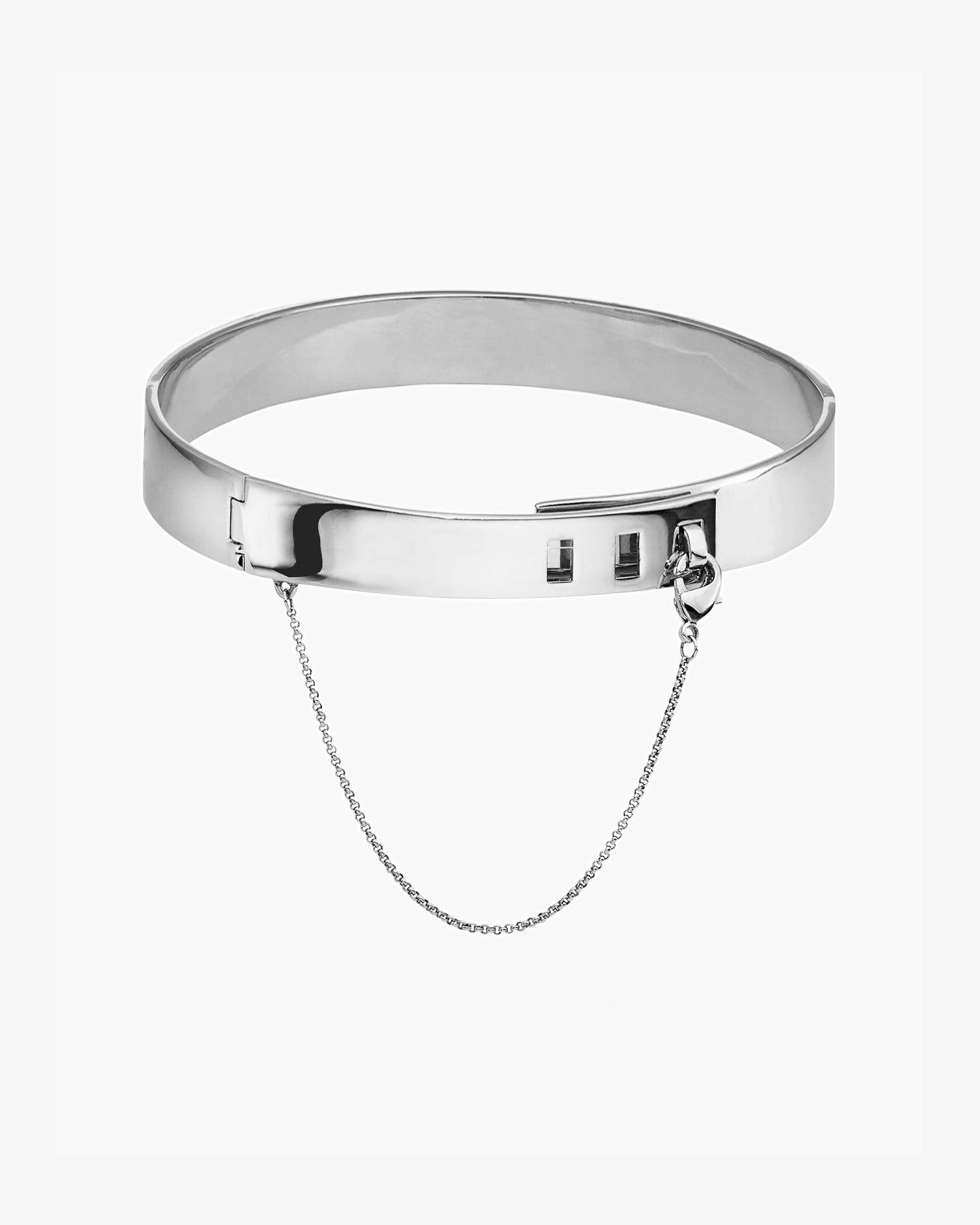 Eddie Borgo Wide Safety Chain Choker Necklace