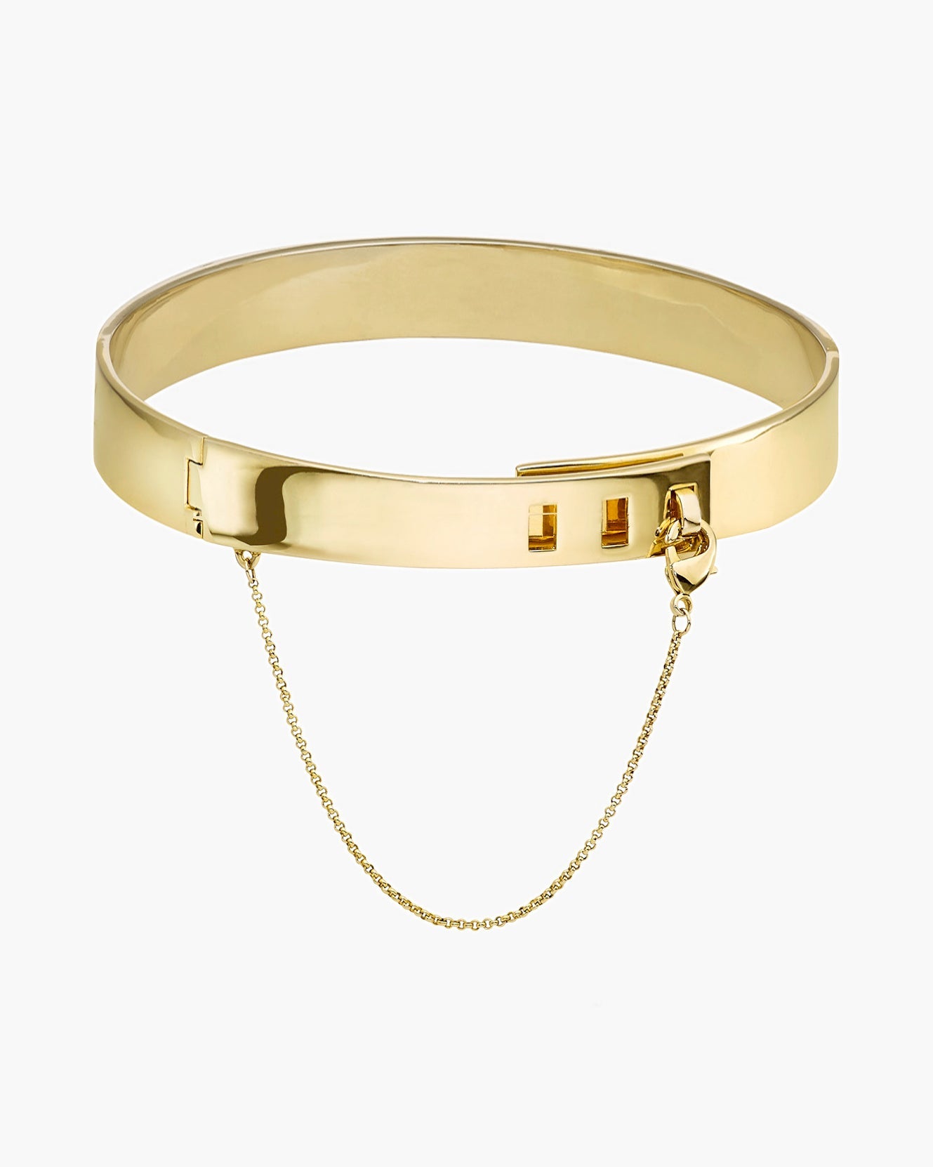 Eddie Borgo Wide Safety Chain Choker Necklace