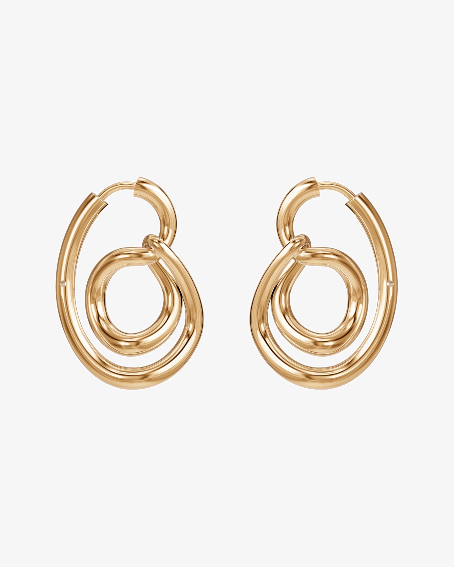 Lasso Hoop Earrings