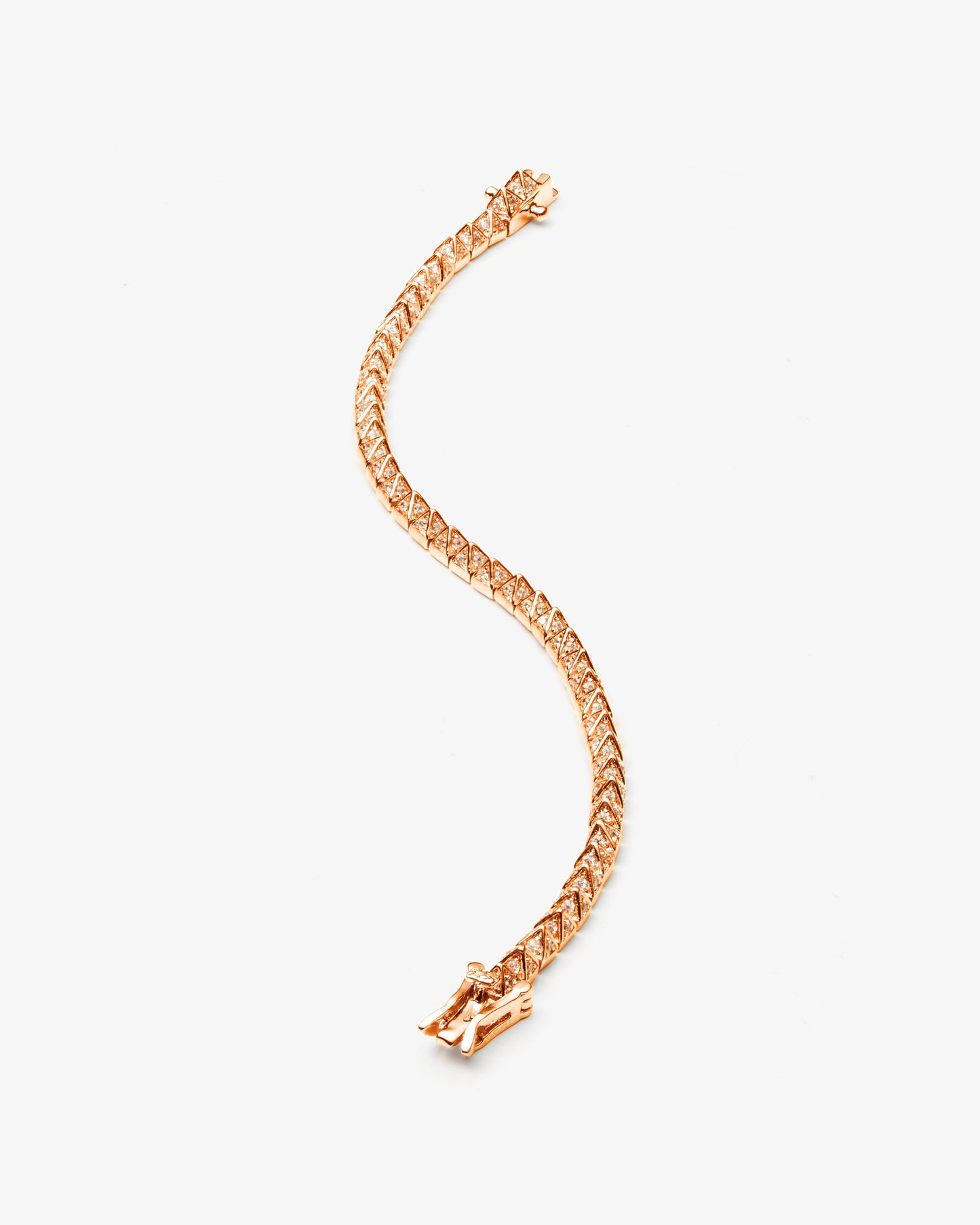Eddie Borgo Pyramid Pavé Tennis Bracelet