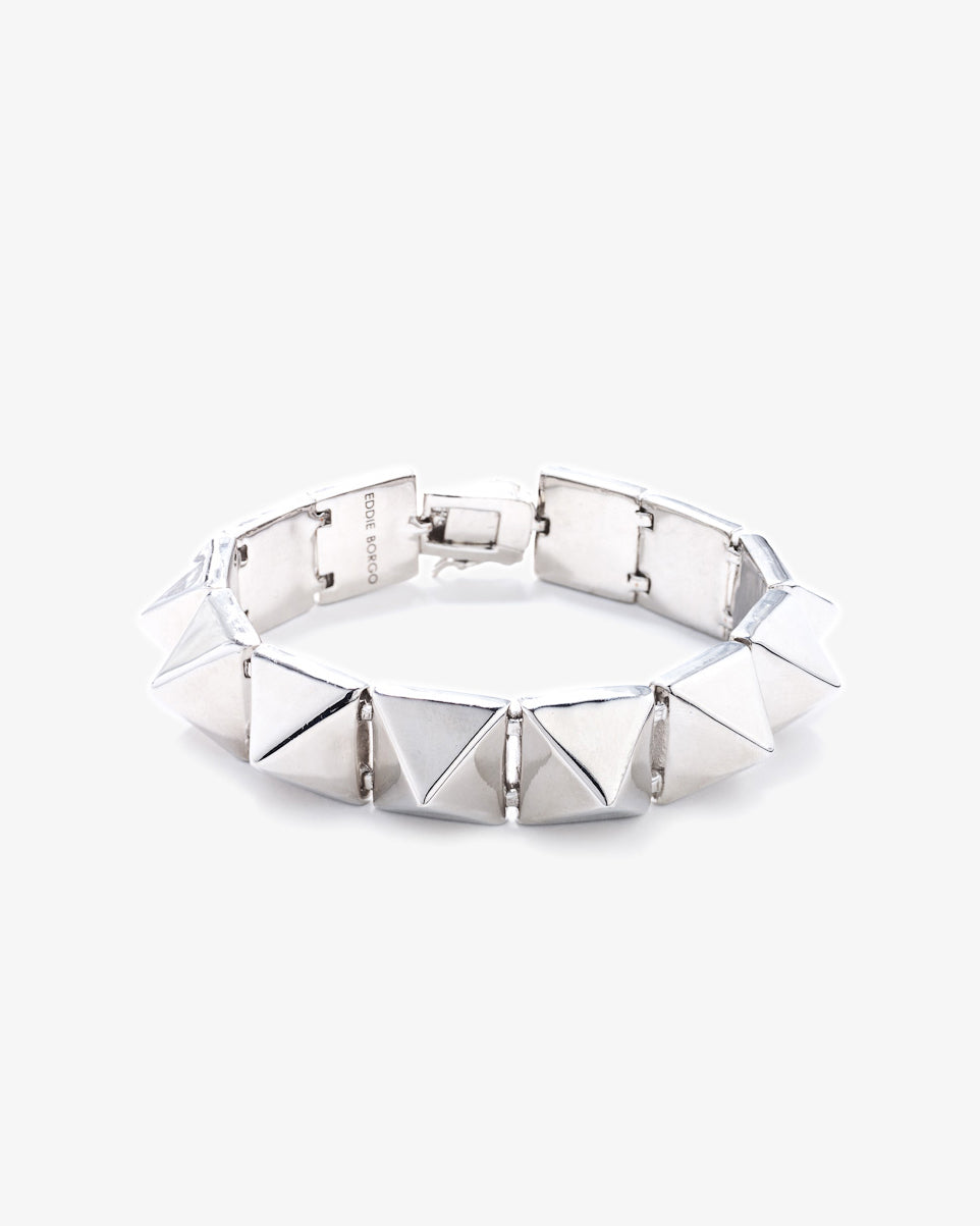 Eddie Borgo Large Pyramid Bracelet