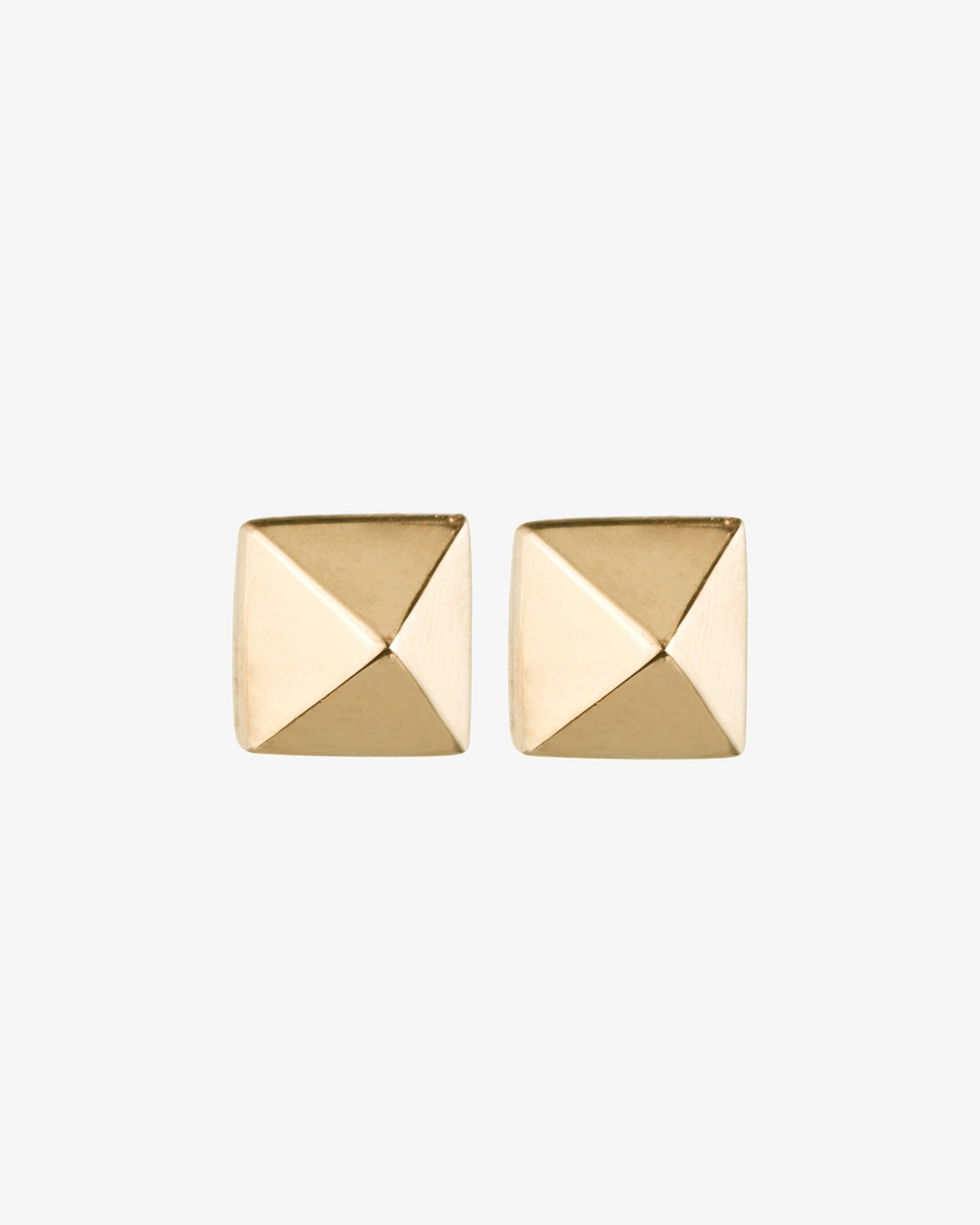 Eddie Borgo Pyramid Stud Earrings