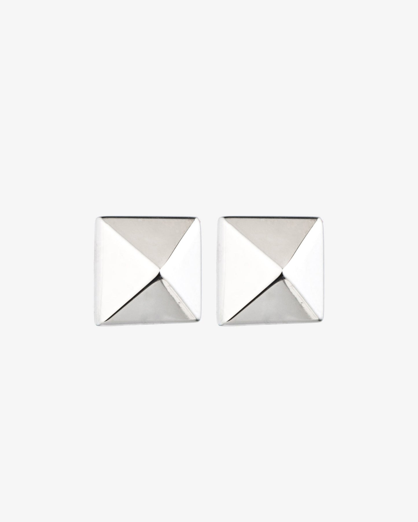 Eddie Borgo Pyramid Stud Earrings