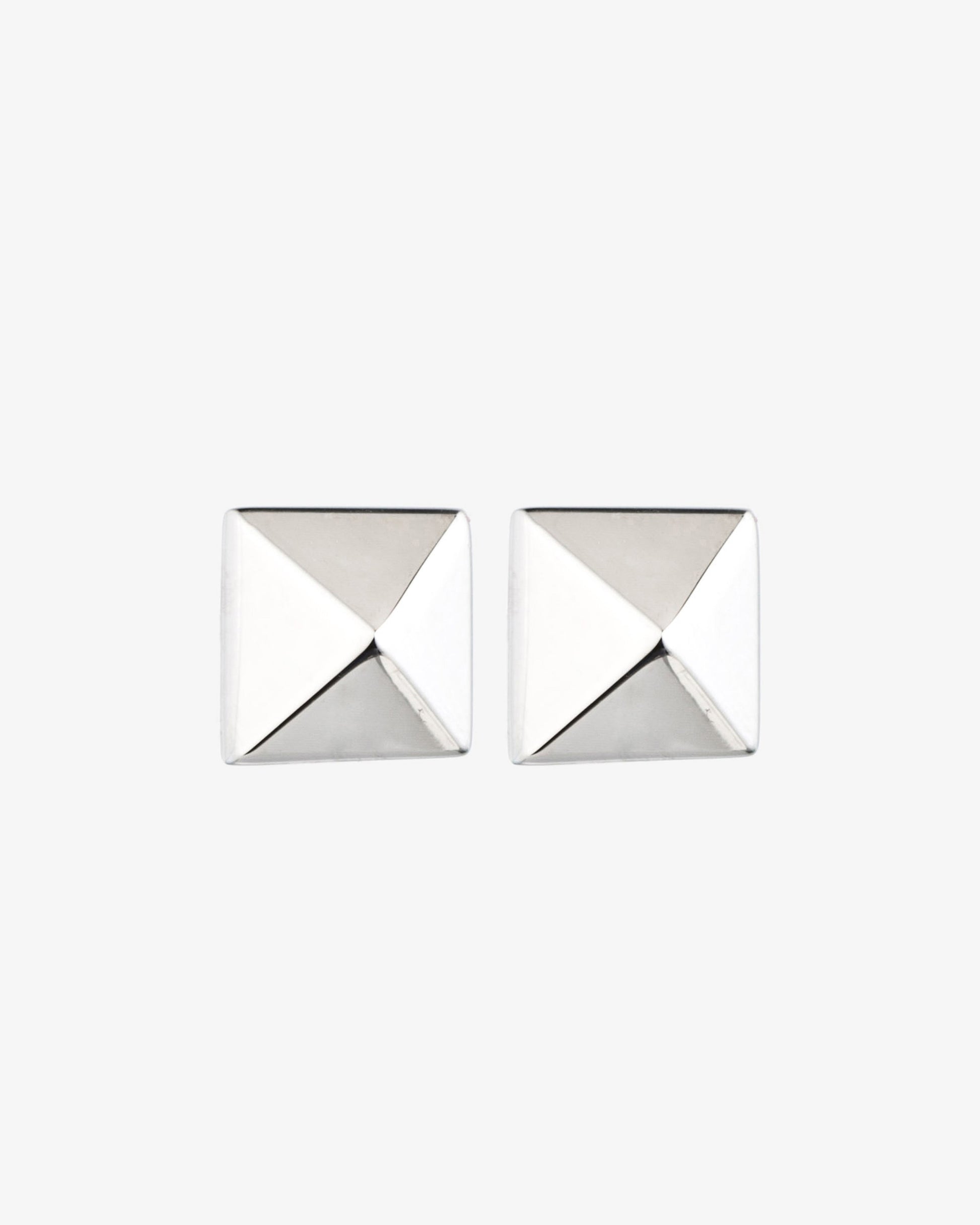Eddie Borgo Pyramid Stud Earrings