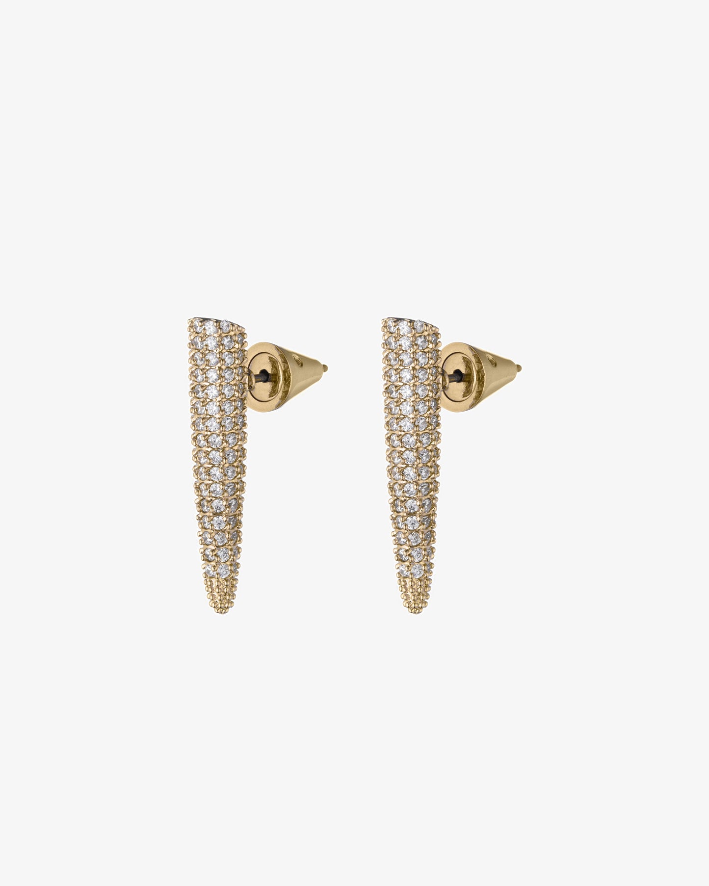 Eddie Borgo Small Pavé Spike Earrings